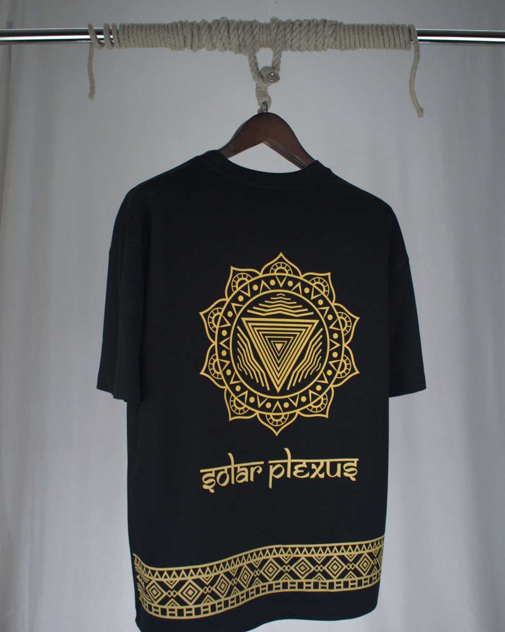 Mandala Series — Solar Plexus Oversized T-Shirt