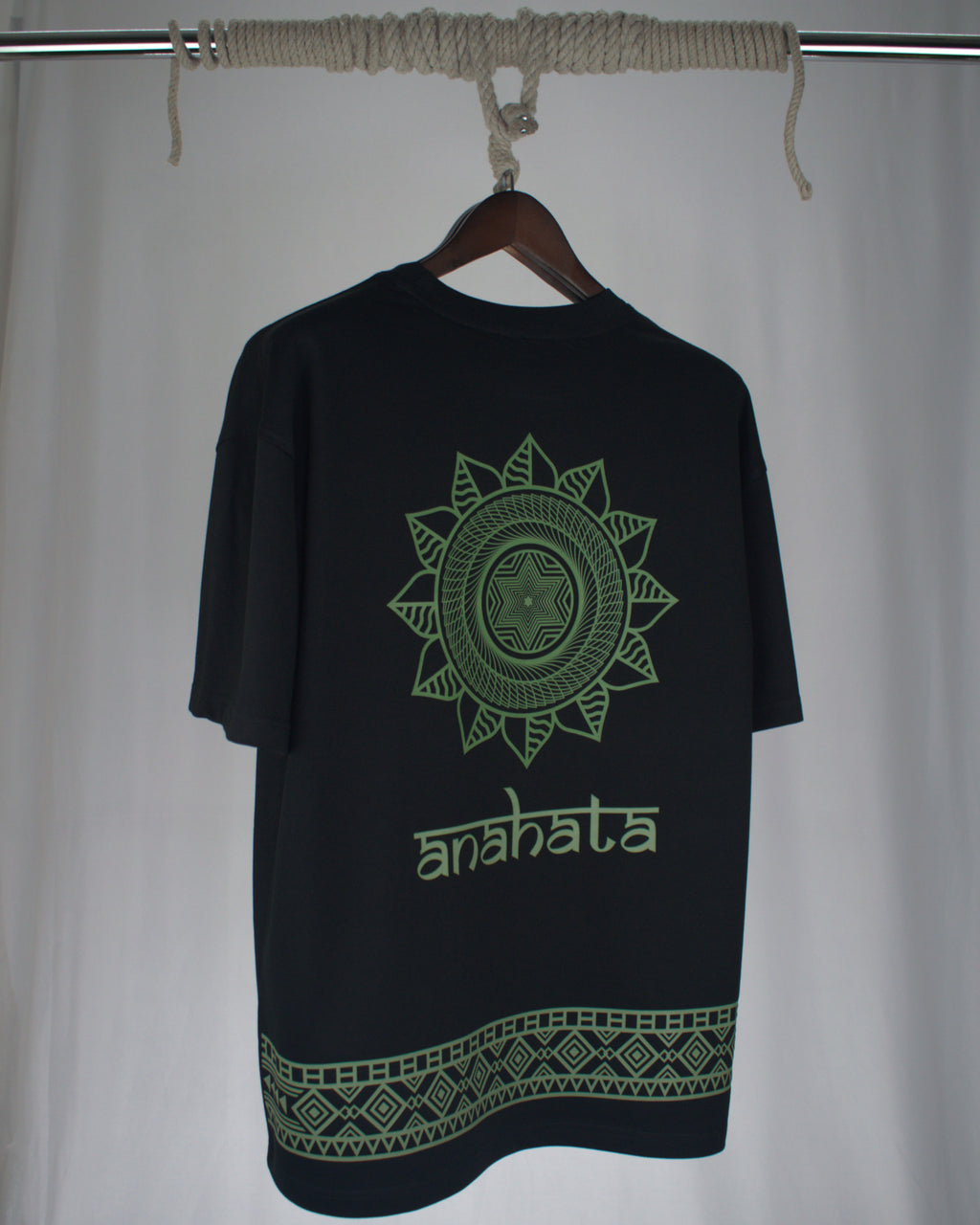 Mandala Series — Anahata Chakra Oversized T-Shirt