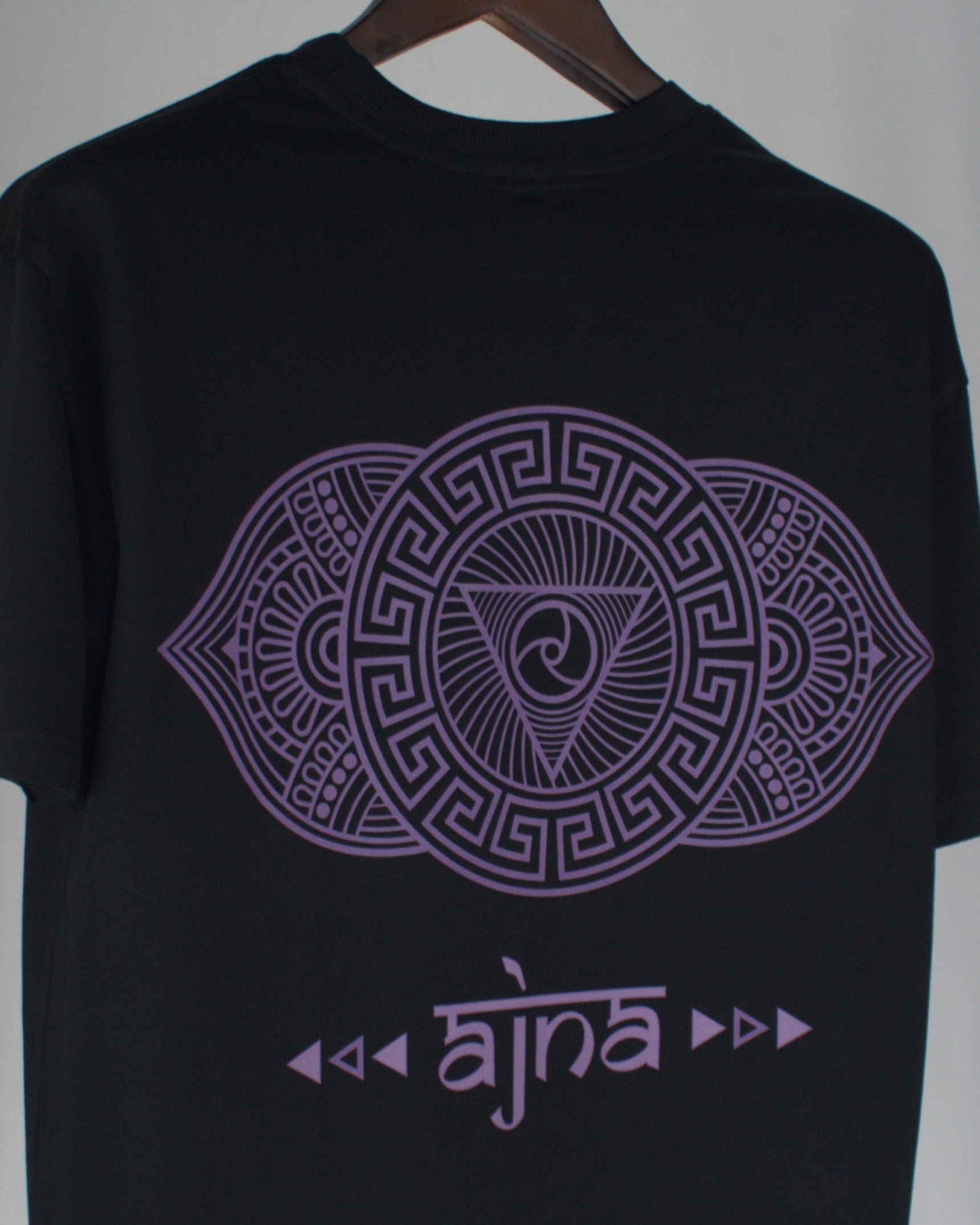 Mandala Series — Ajna Chakra Oversized T-Shirt