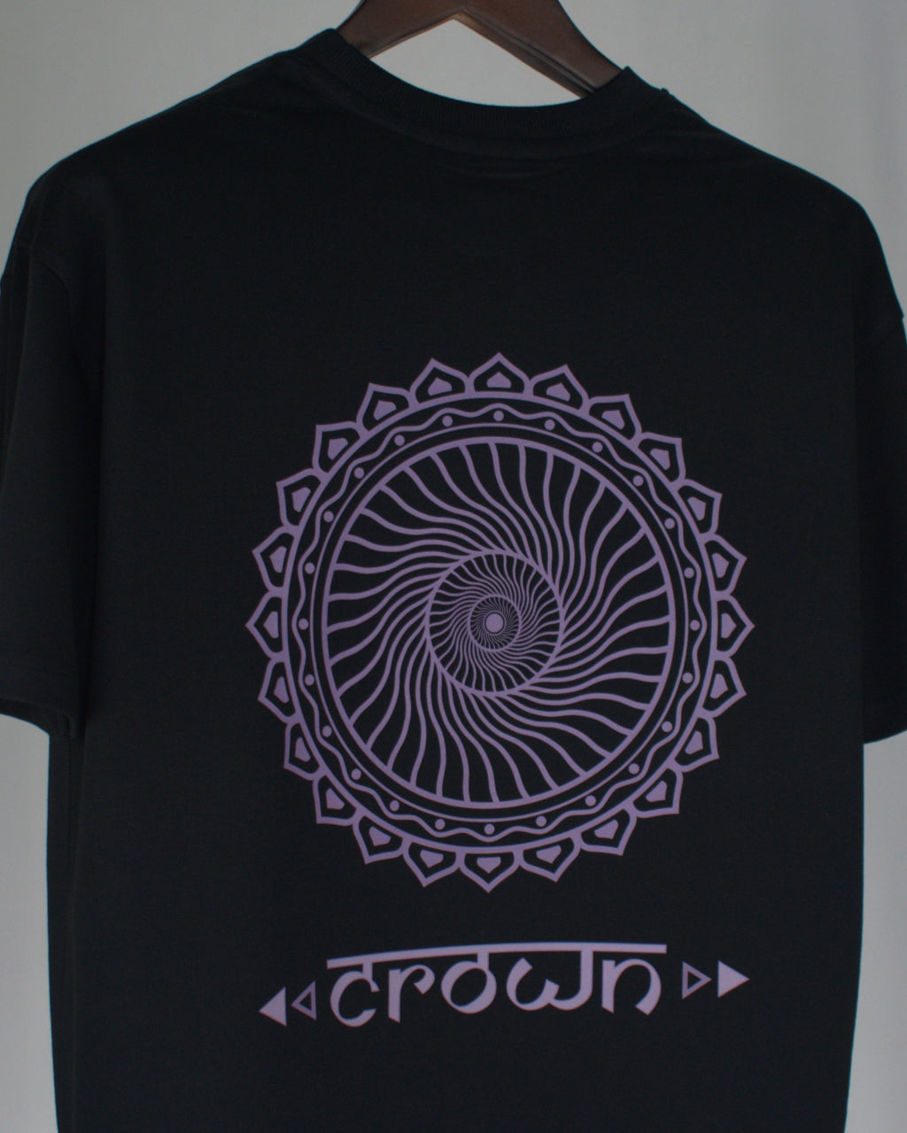 Mandala Series — Crown Chakra Oversized T-Shirt