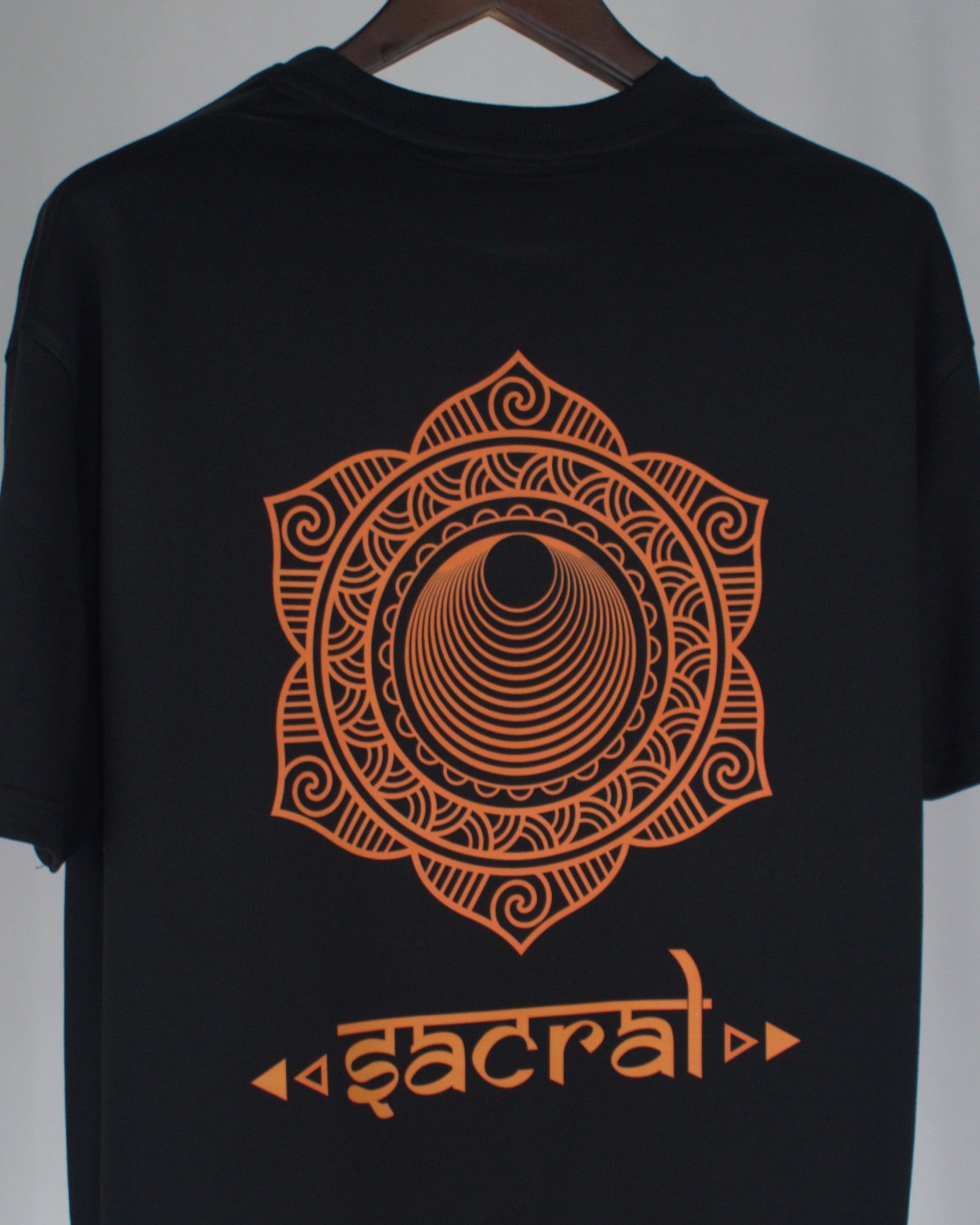 Mandala Series — Sacral Chakra Oversized T-Shirt