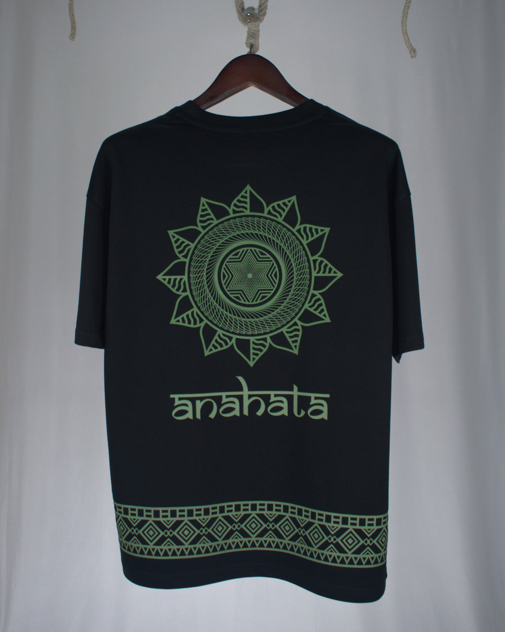 Mandala Series — Anahata Chakra Oversized T-Shirt