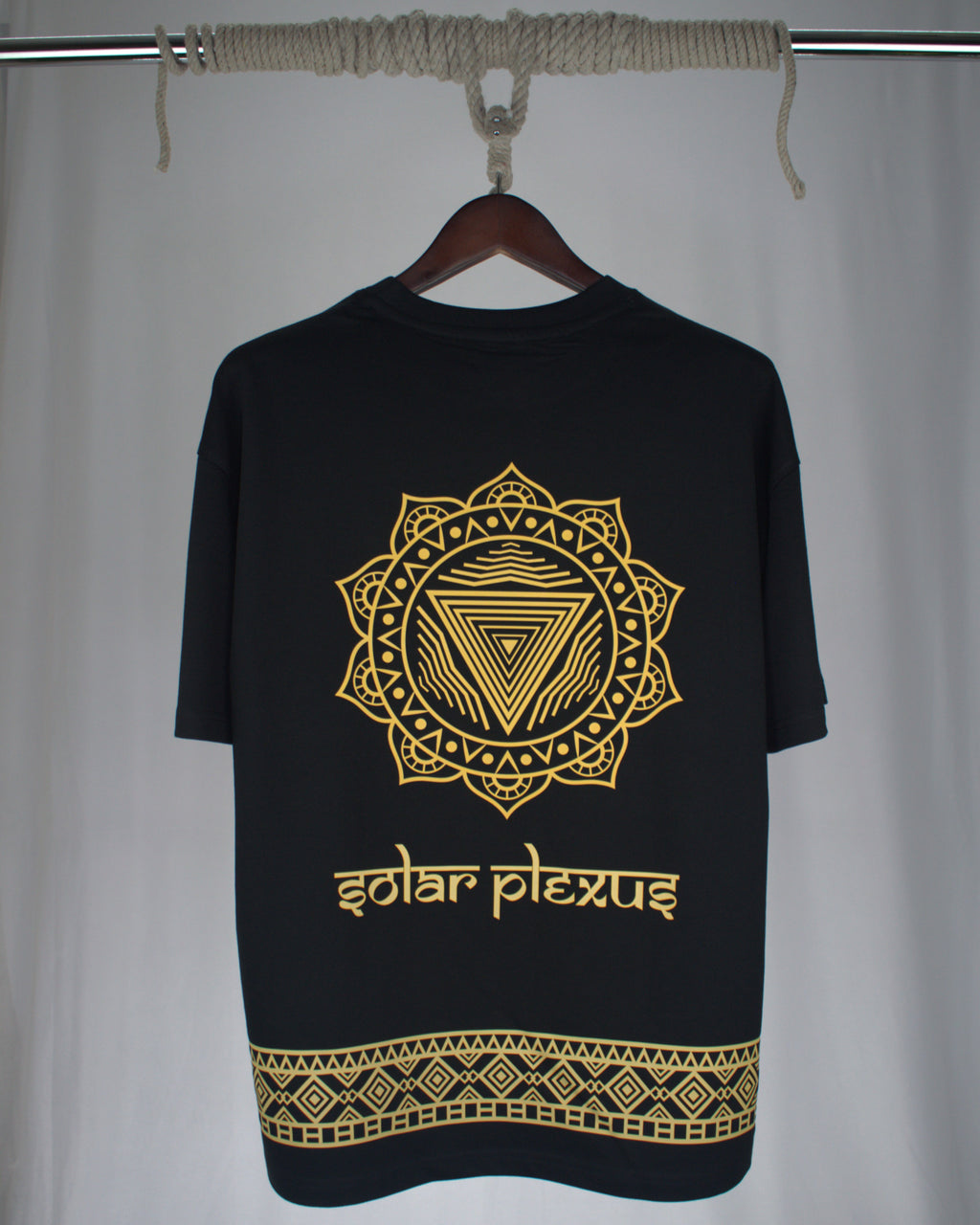 Mandala Series — Solar Plexus Oversized T-Shirt
