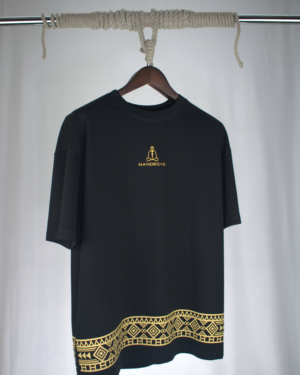 Mandala Series — Solar Plexus Oversized T-Shirt