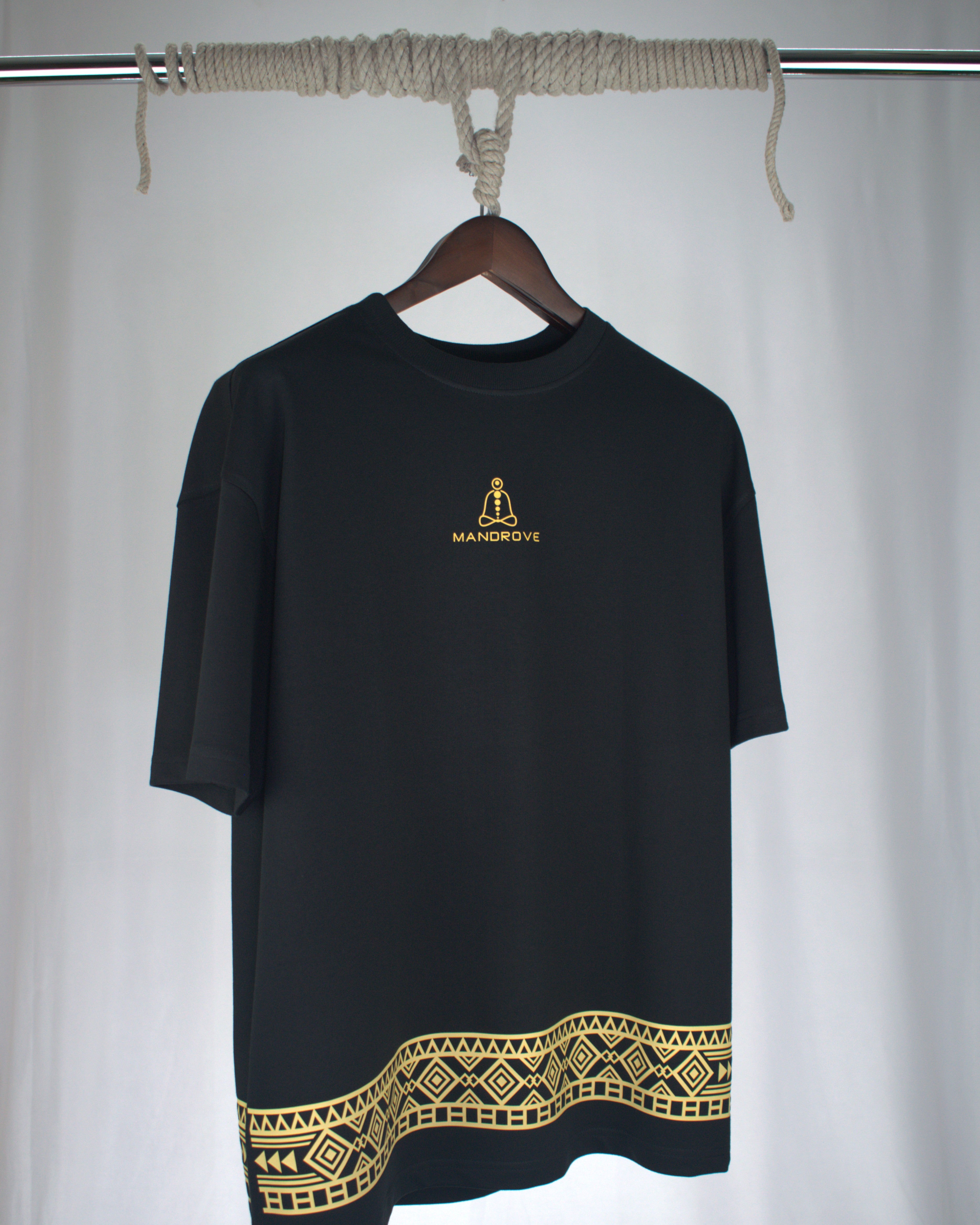 Mandala Series — Solar Plexus Oversized T-Shirt