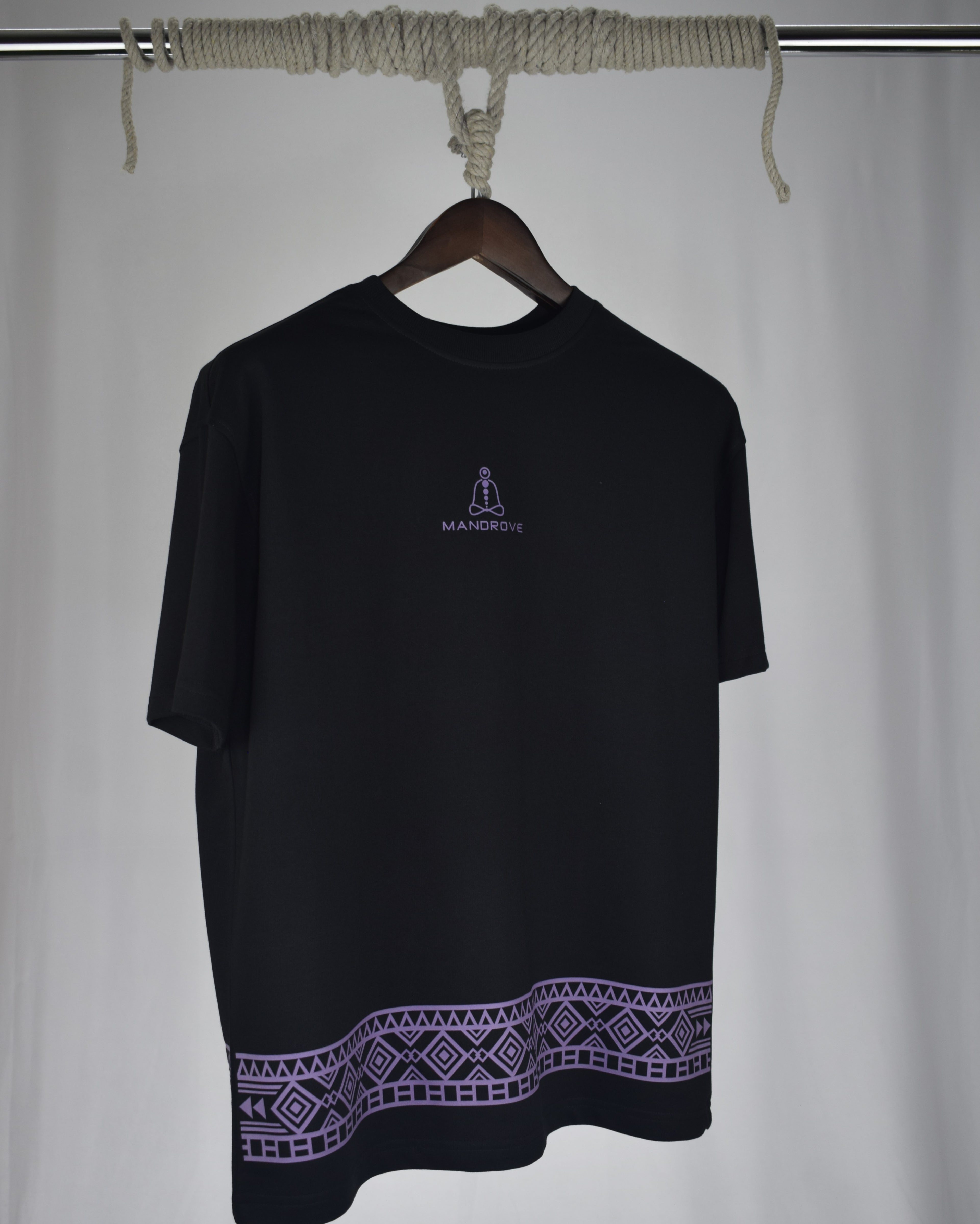 Mandala Series — Ajna Chakra Oversized T-Shirt