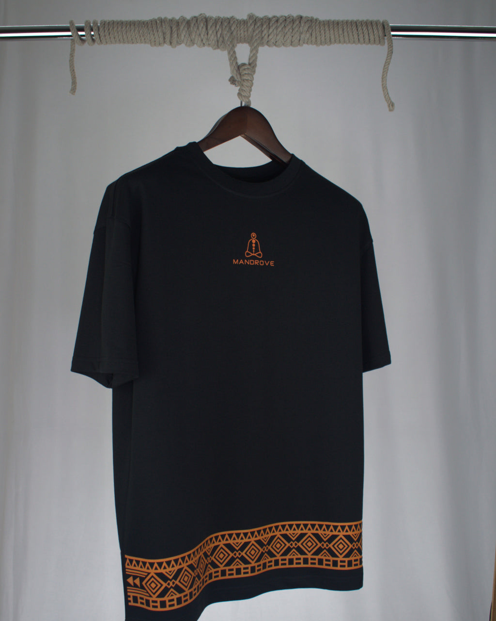 Mandala Series — Sacral Chakra Oversized T-Shirt