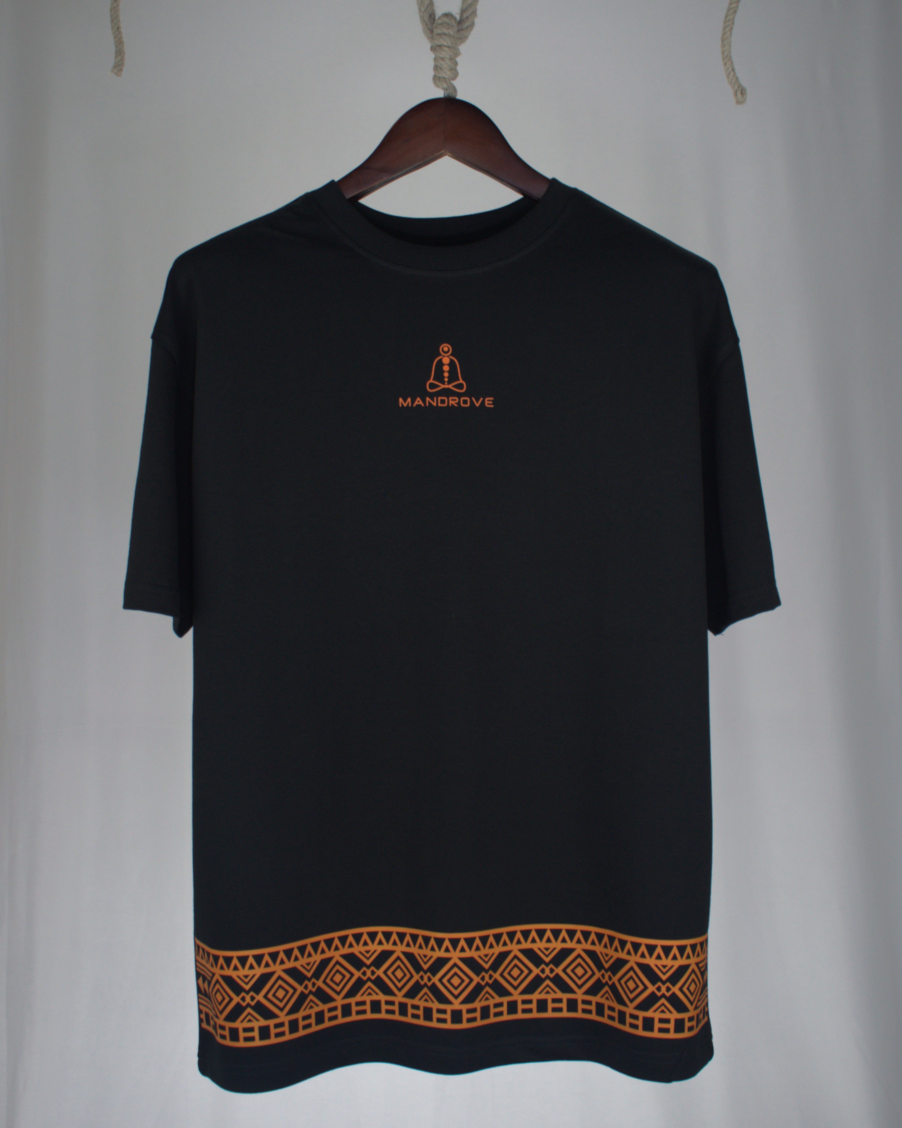 Mandala Series — Sacral Chakra Oversized T-Shirt