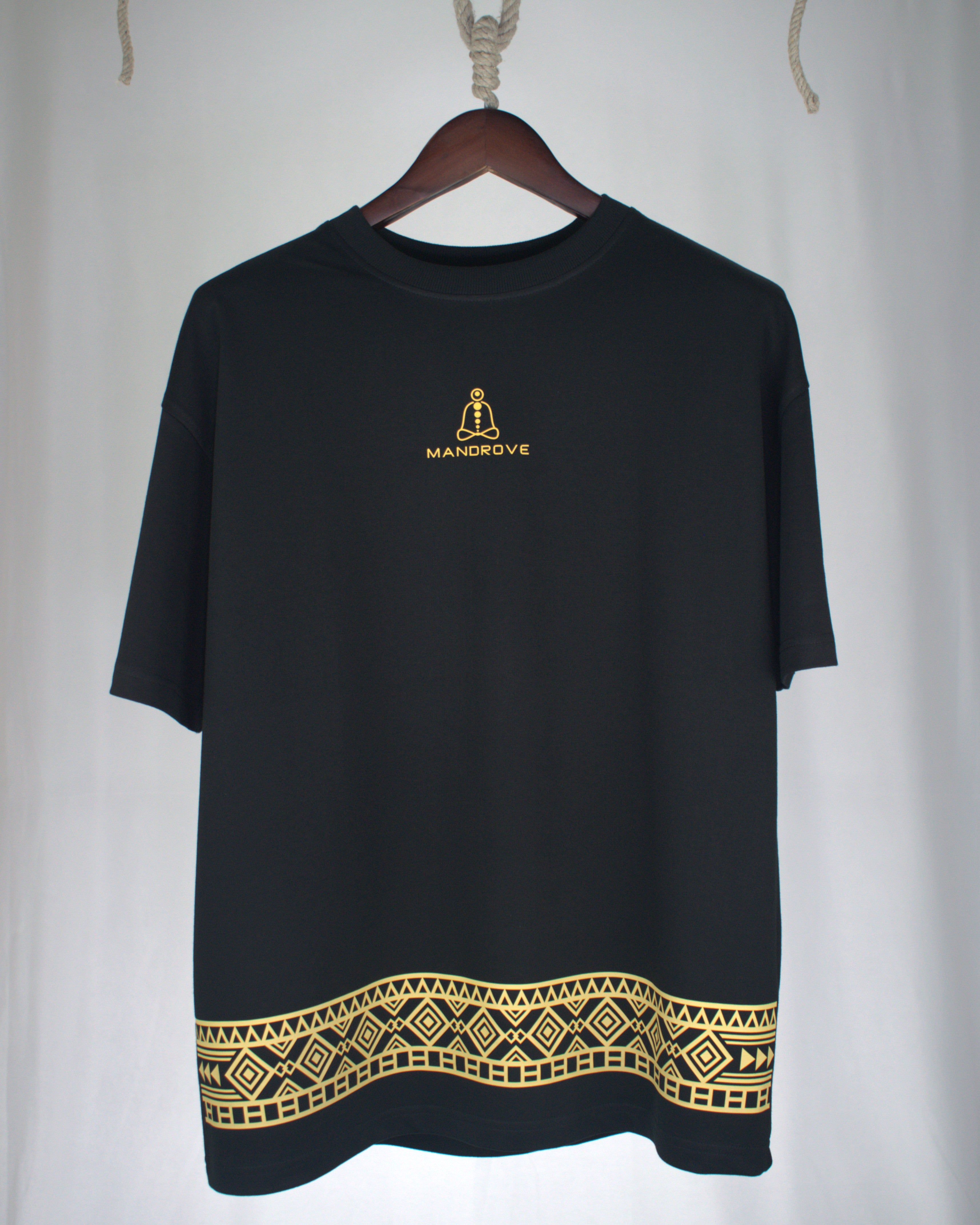 Mandala Series — Solar Plexus Oversized T-Shirt