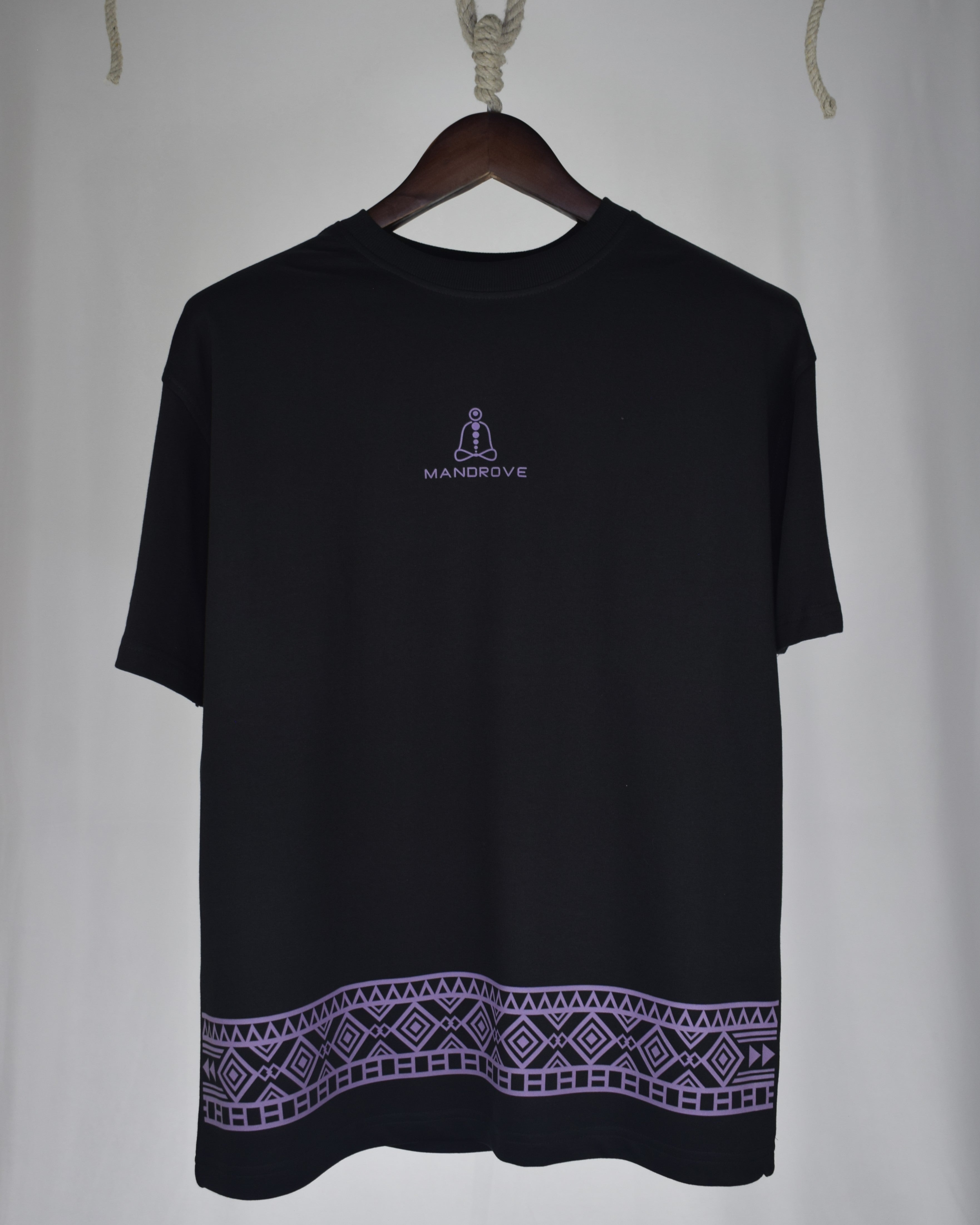 Mandala Series — Ajna Chakra Oversized T-Shirt