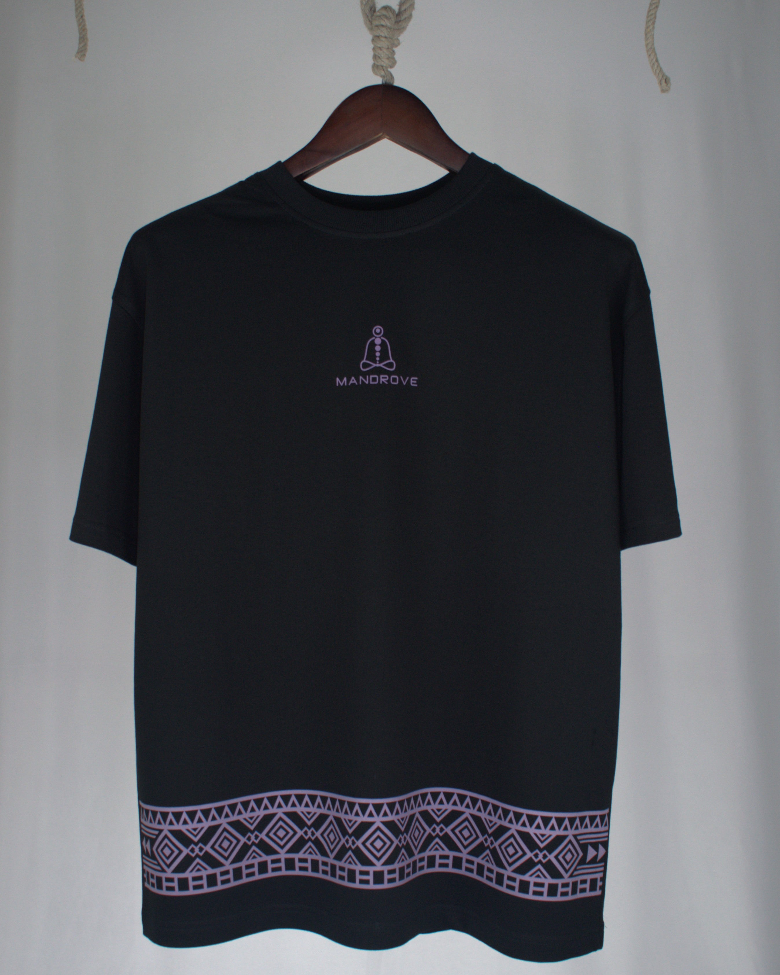 Mandala Series — Crown Chakra Oversized T-Shirt