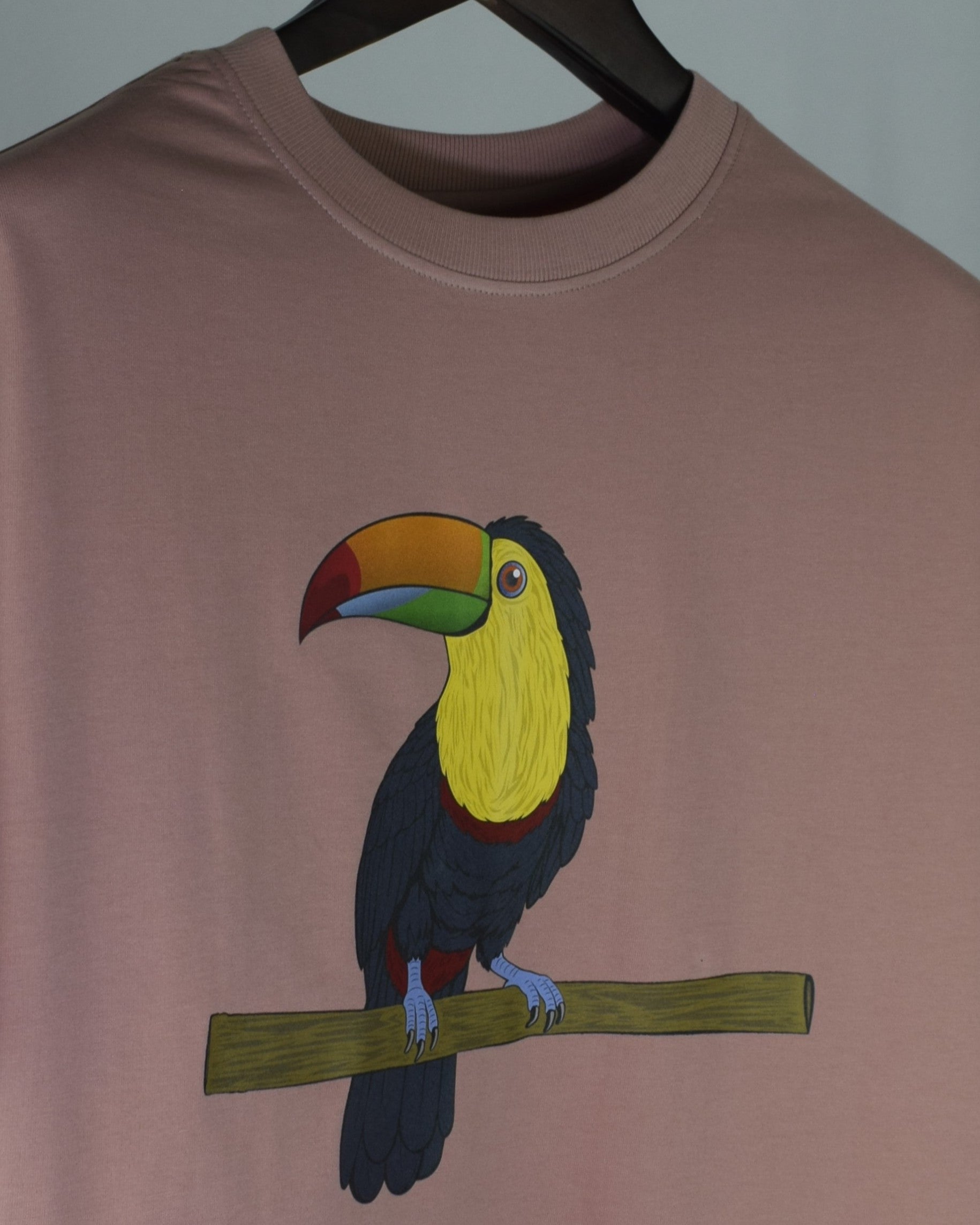 Birds Series — Toucan Oversized T-Shirt