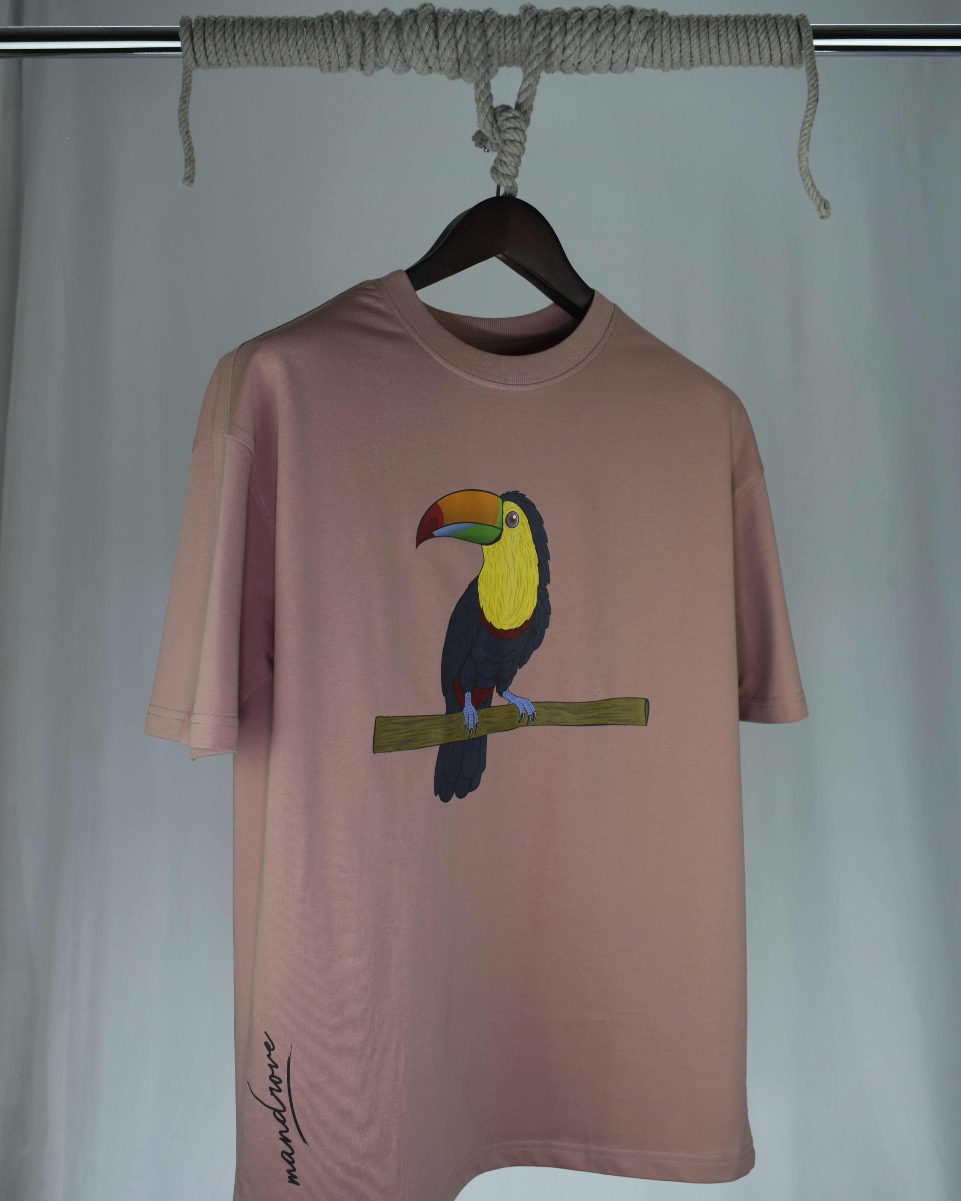 Birds Series — Toucan Oversized T-Shirt