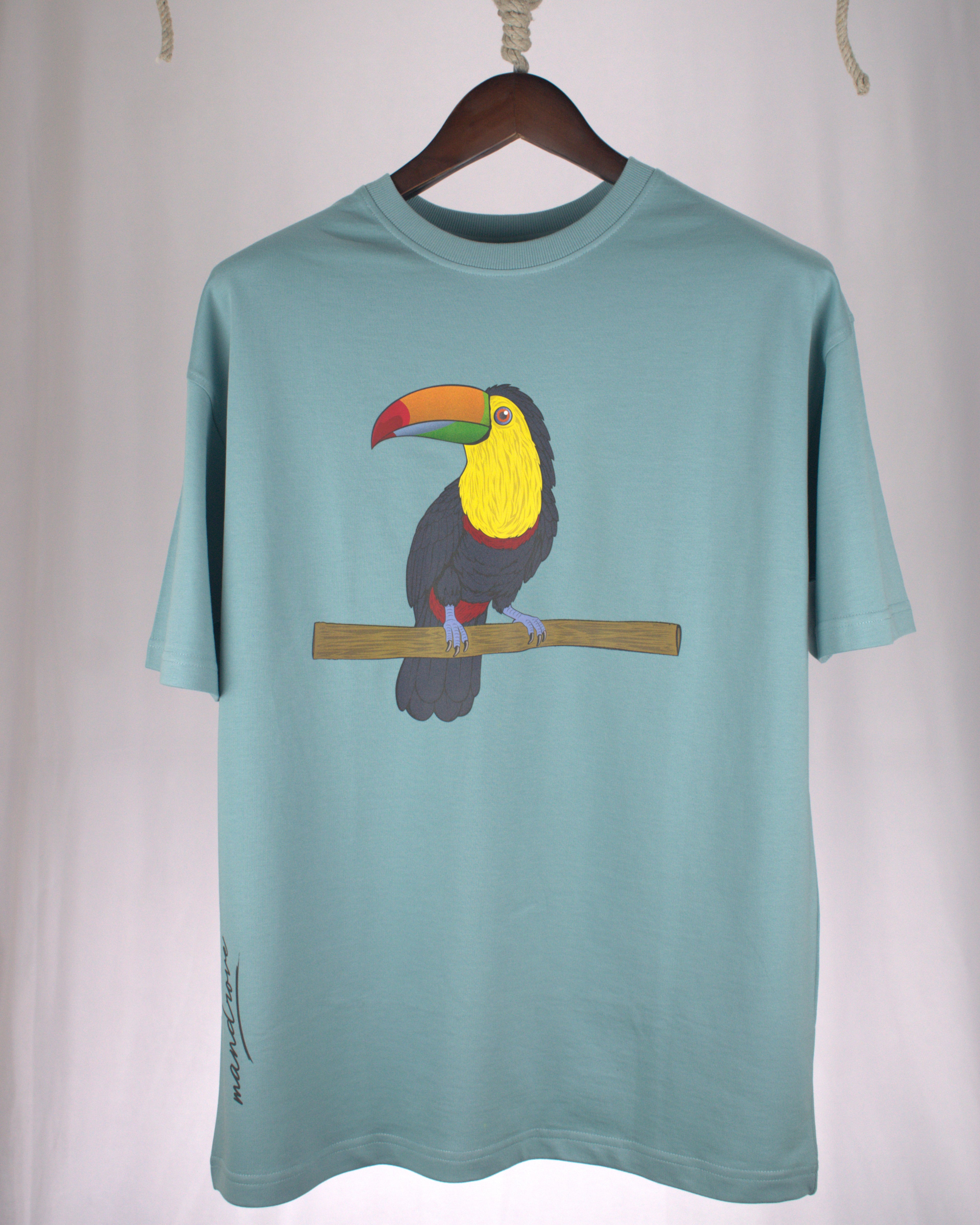 Birds Series — Toucan Oversized T-Shirt