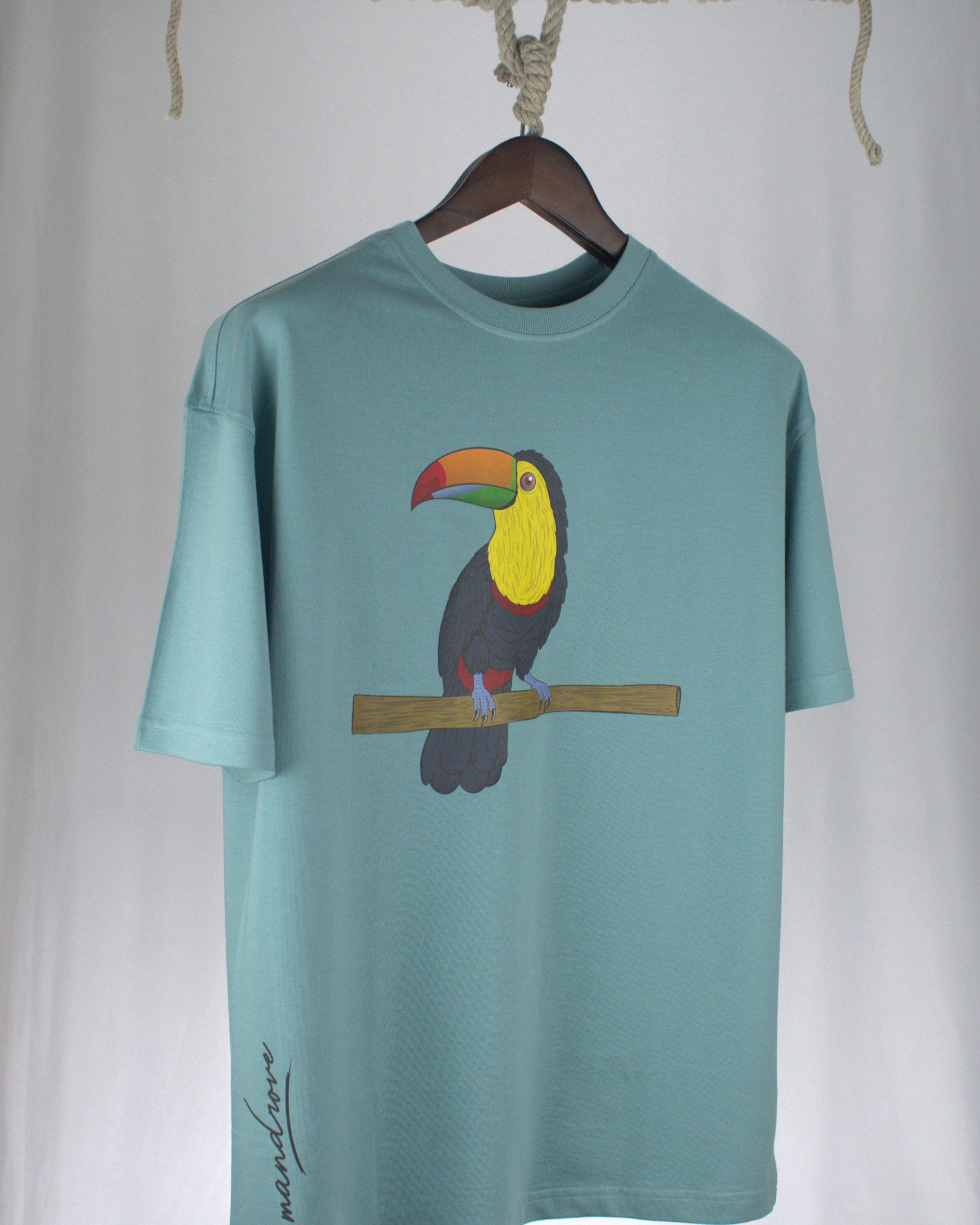 Birds Series — Toucan Oversized T-Shirt
