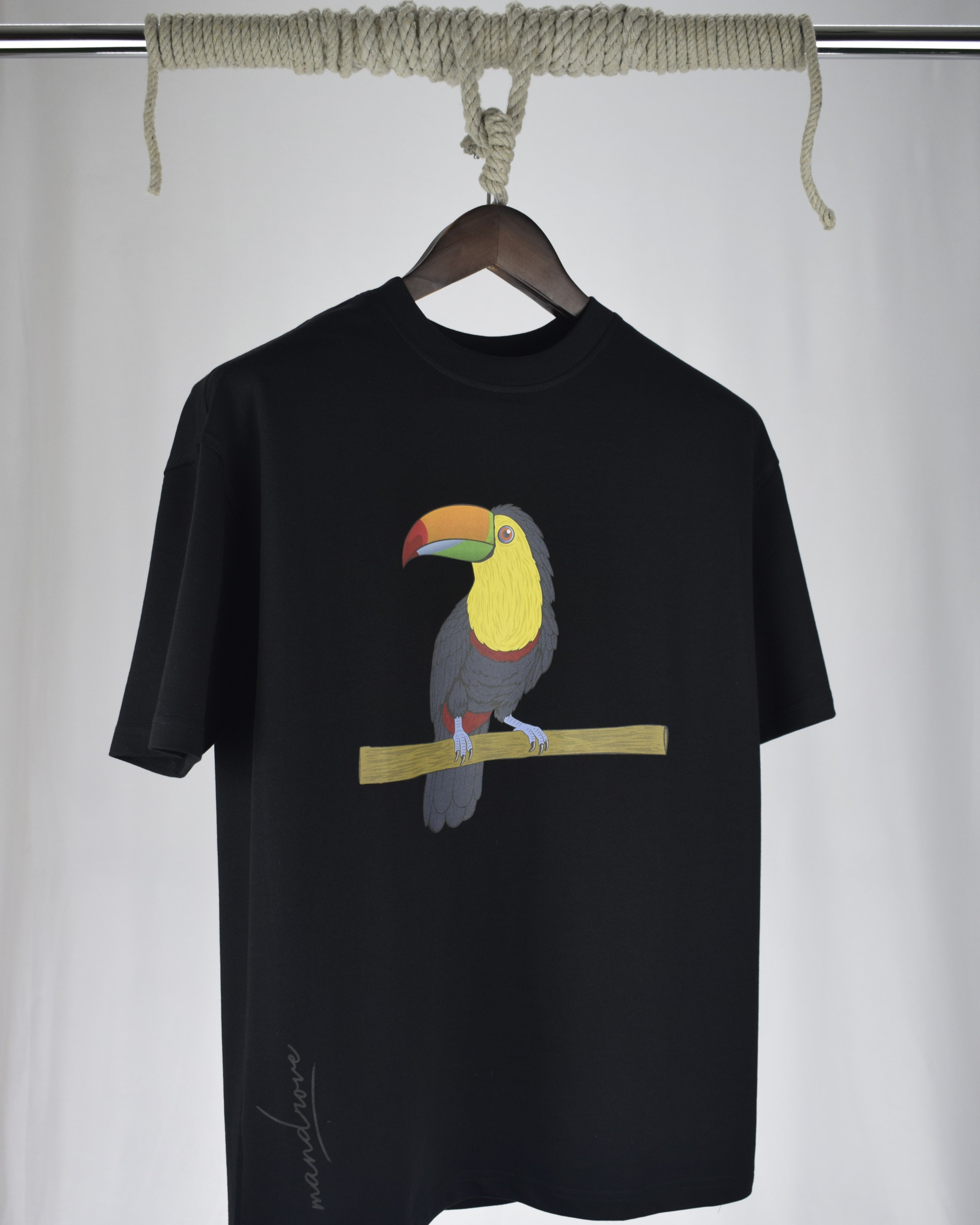 Birds Series — Toucan Oversized T-Shirt