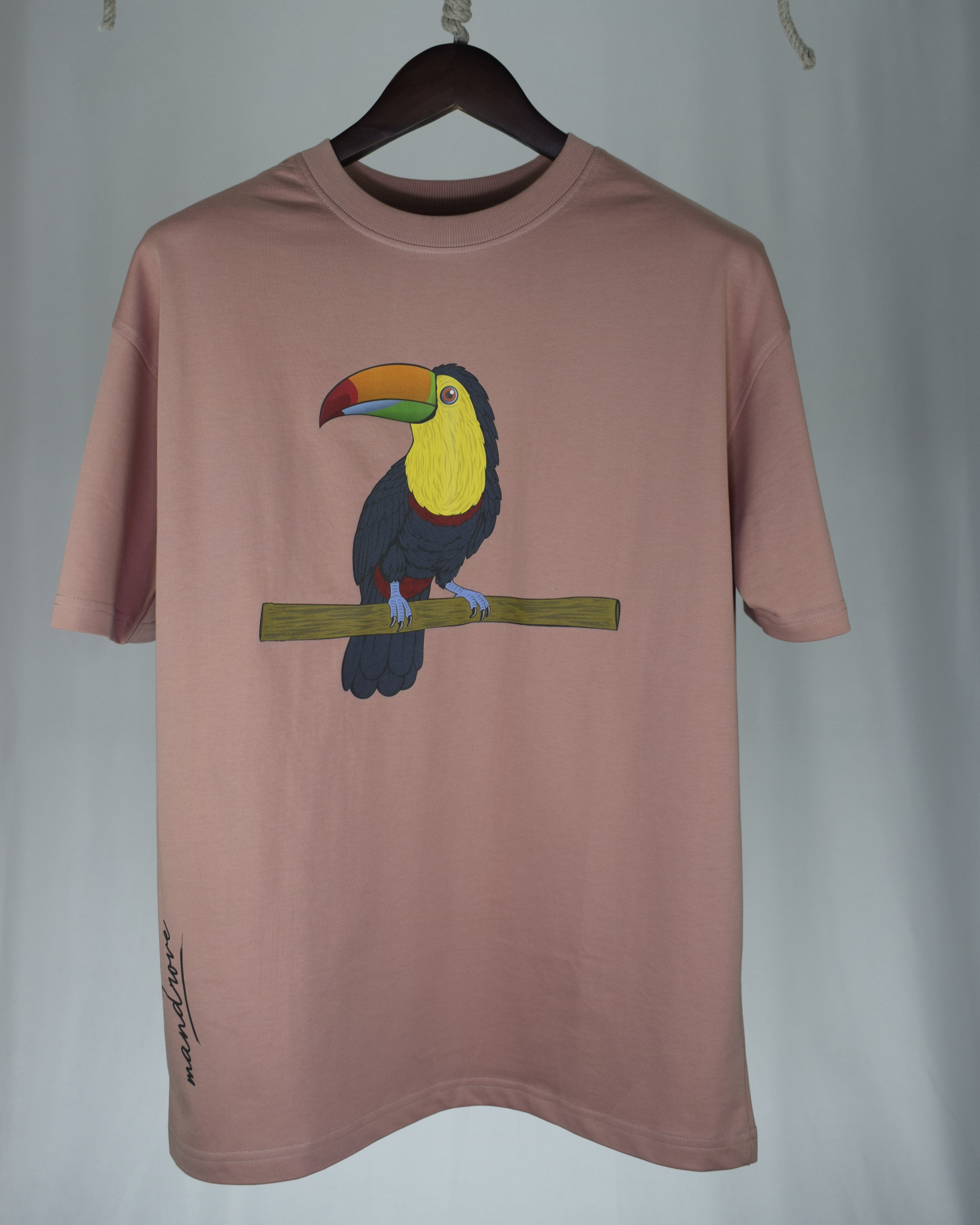 Birds Series — Toucan Oversized T-Shirt