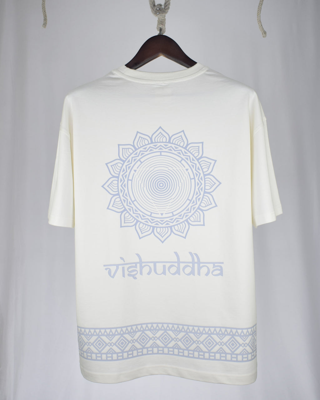 Mandala Series — Vishuddha Chakra Oversized T-Shirt