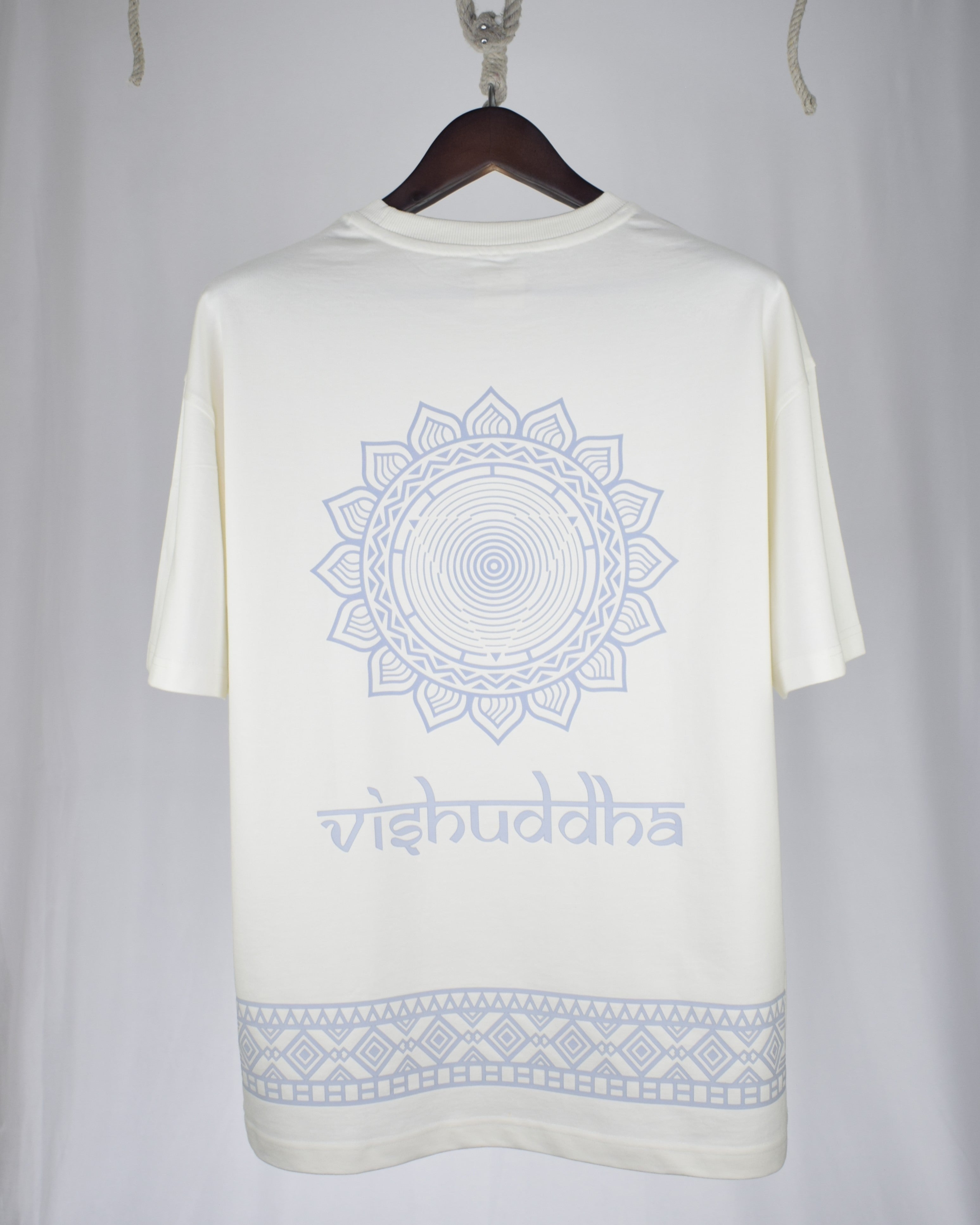 Mandala Series — Vishuddha Chakra Oversized T-Shirt