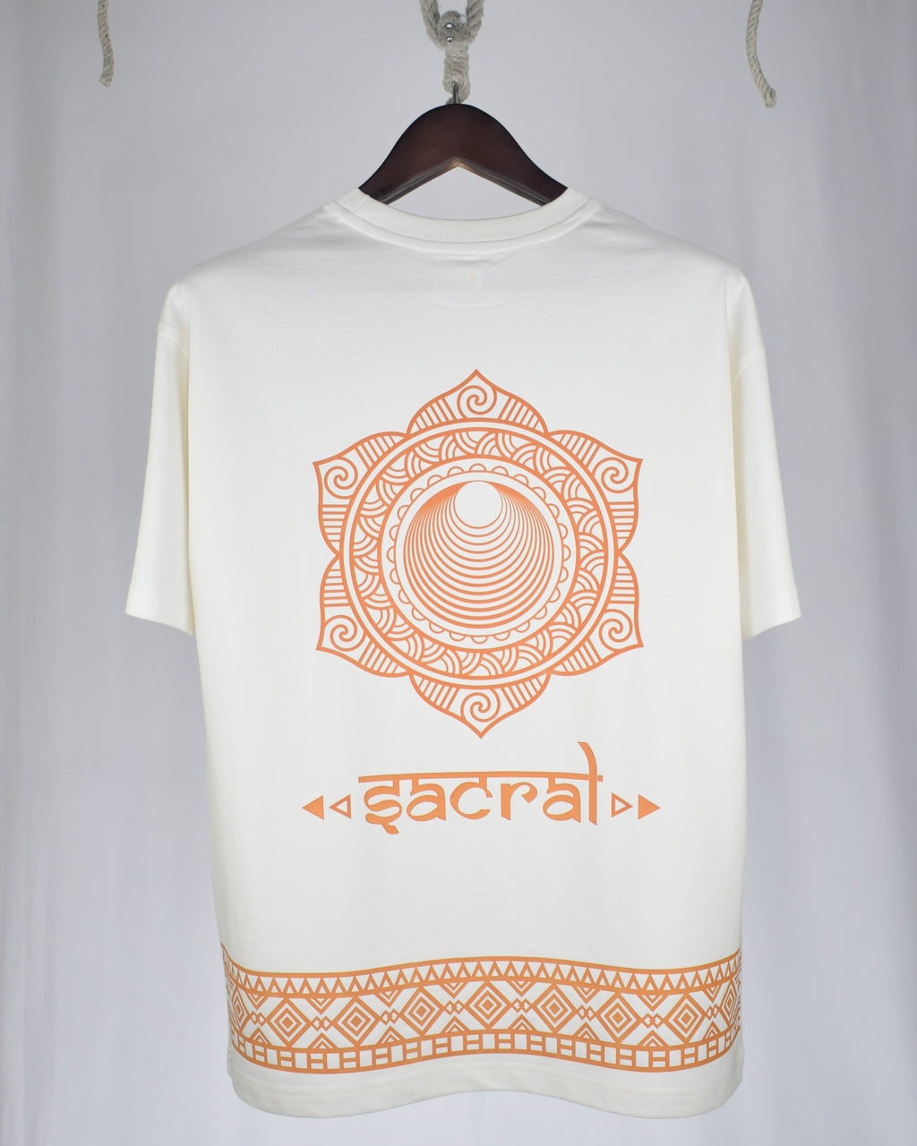 Mandala Series — Sacral Chakra Oversized T-Shirt
