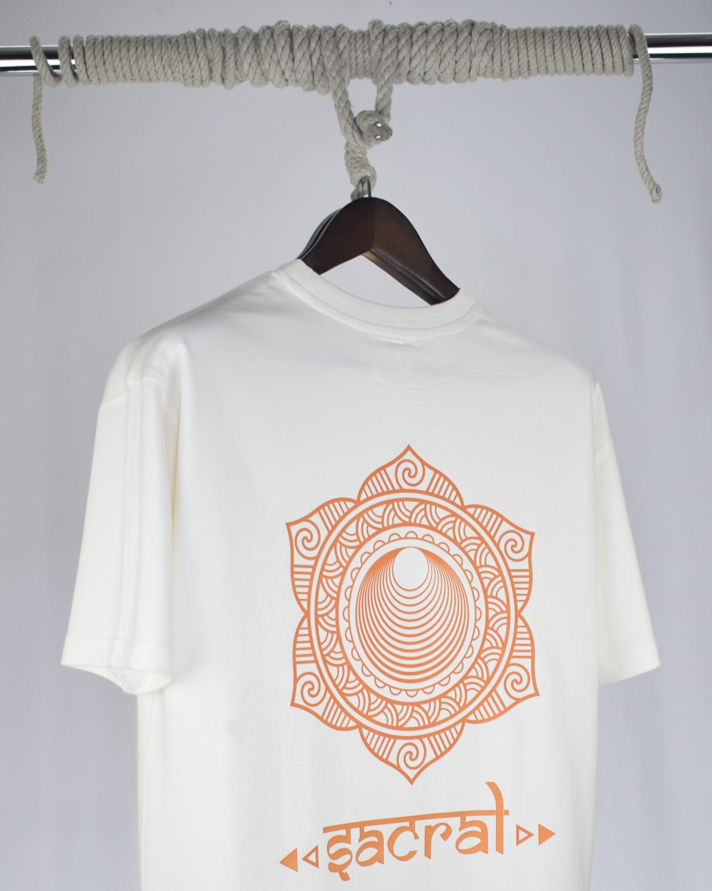 Mandala Series — Sacral Chakra Oversized T-Shirt