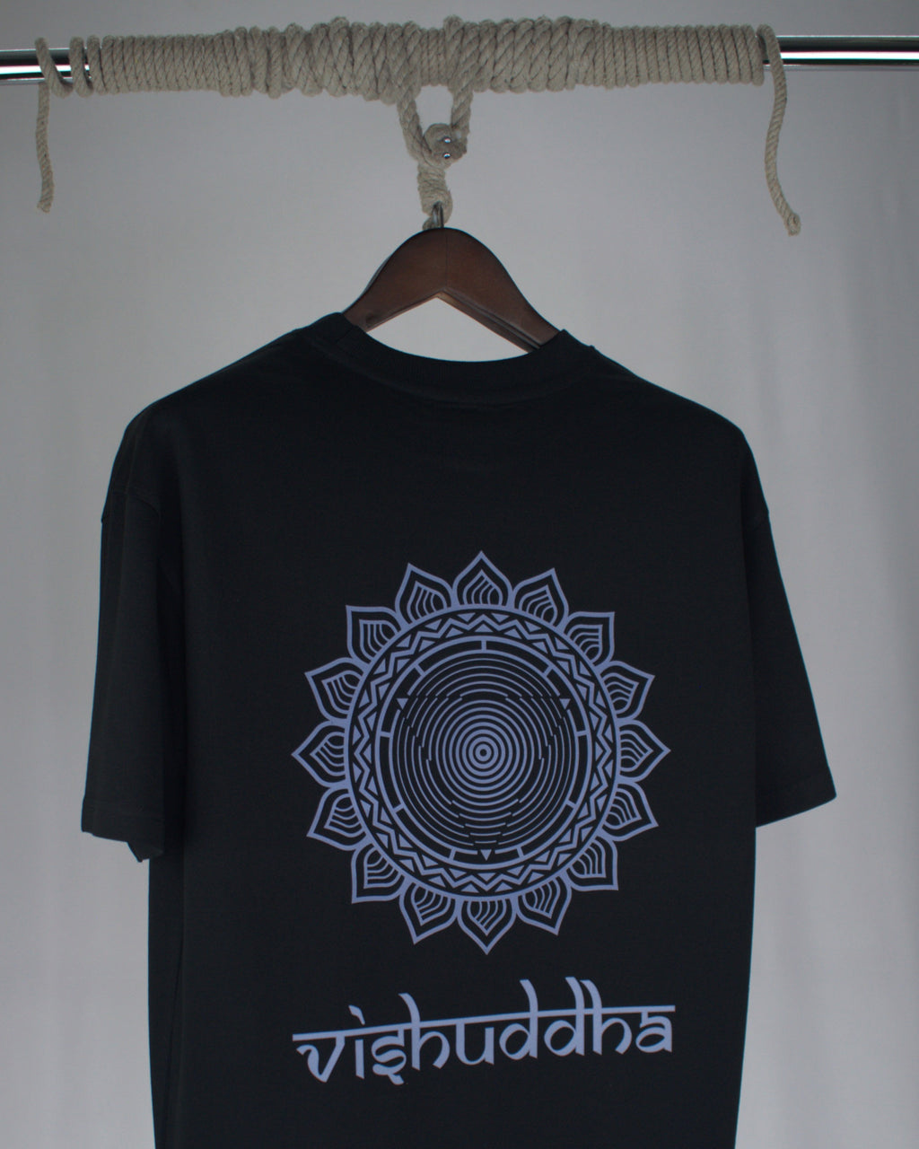 Mandala Series — Vishuddha Chakra Oversized T-Shirt