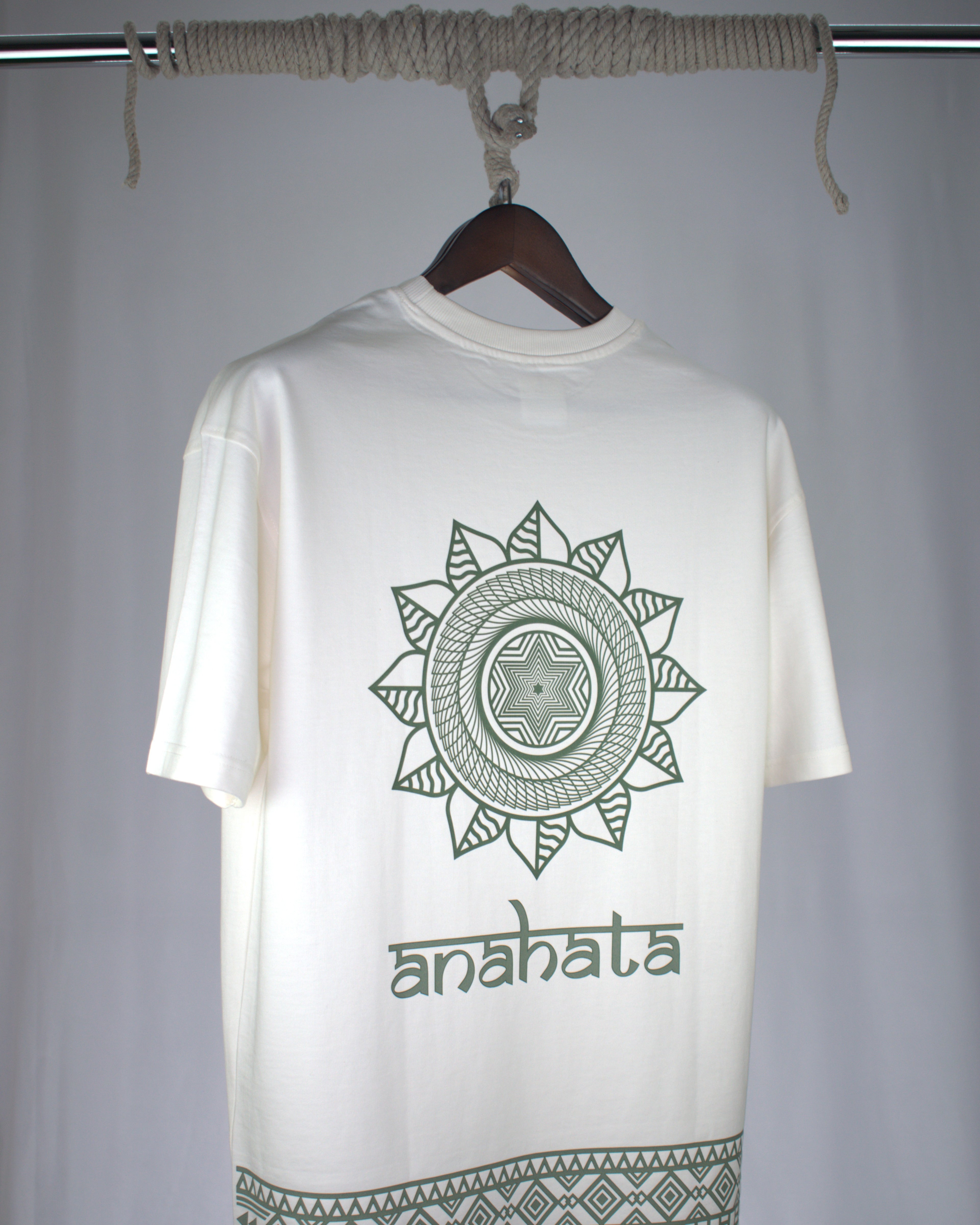 Mandala Series — Anahata Chakra Oversized T-Shirt