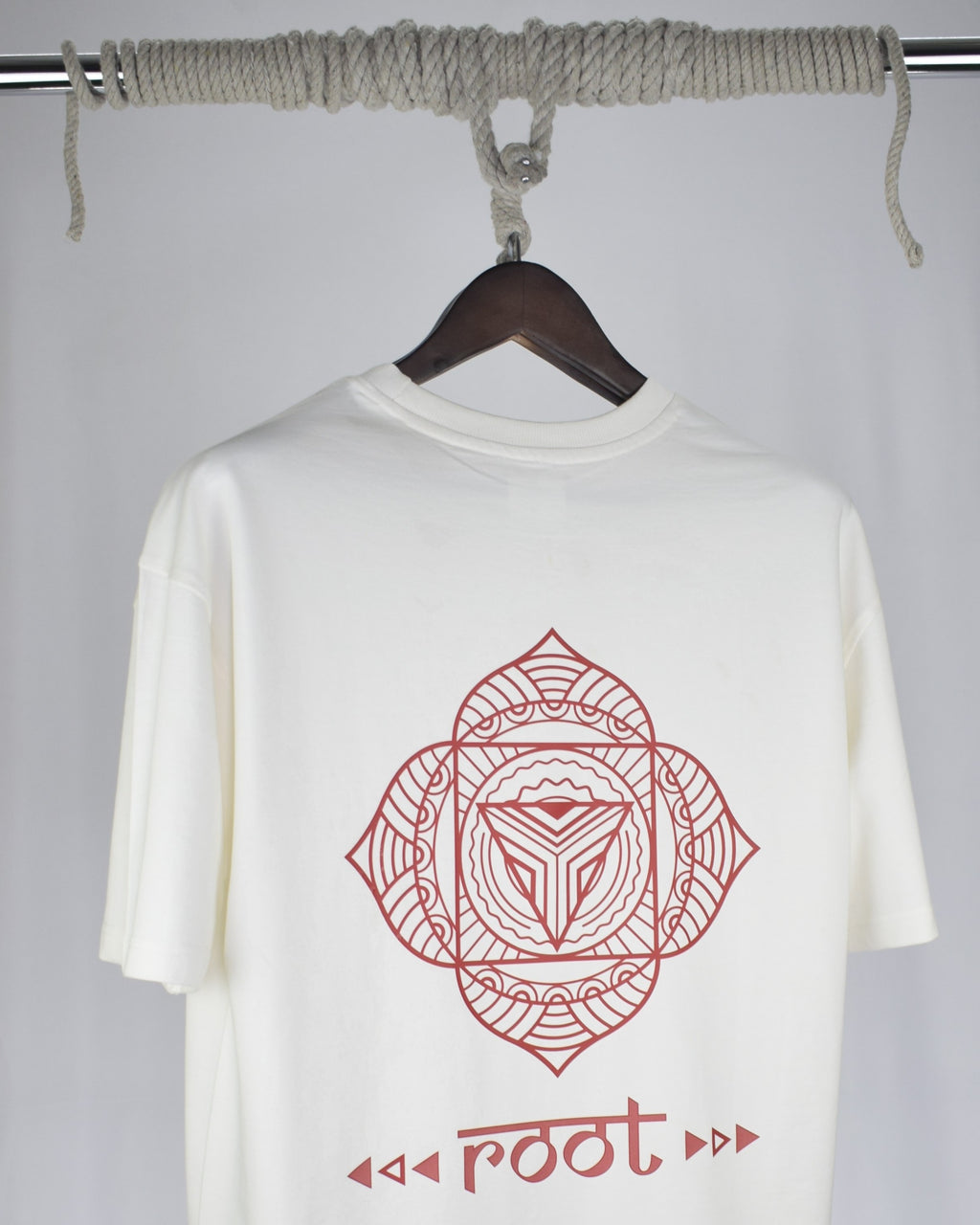 Mandala Series — Root Chakra Oversized T-Shirt
