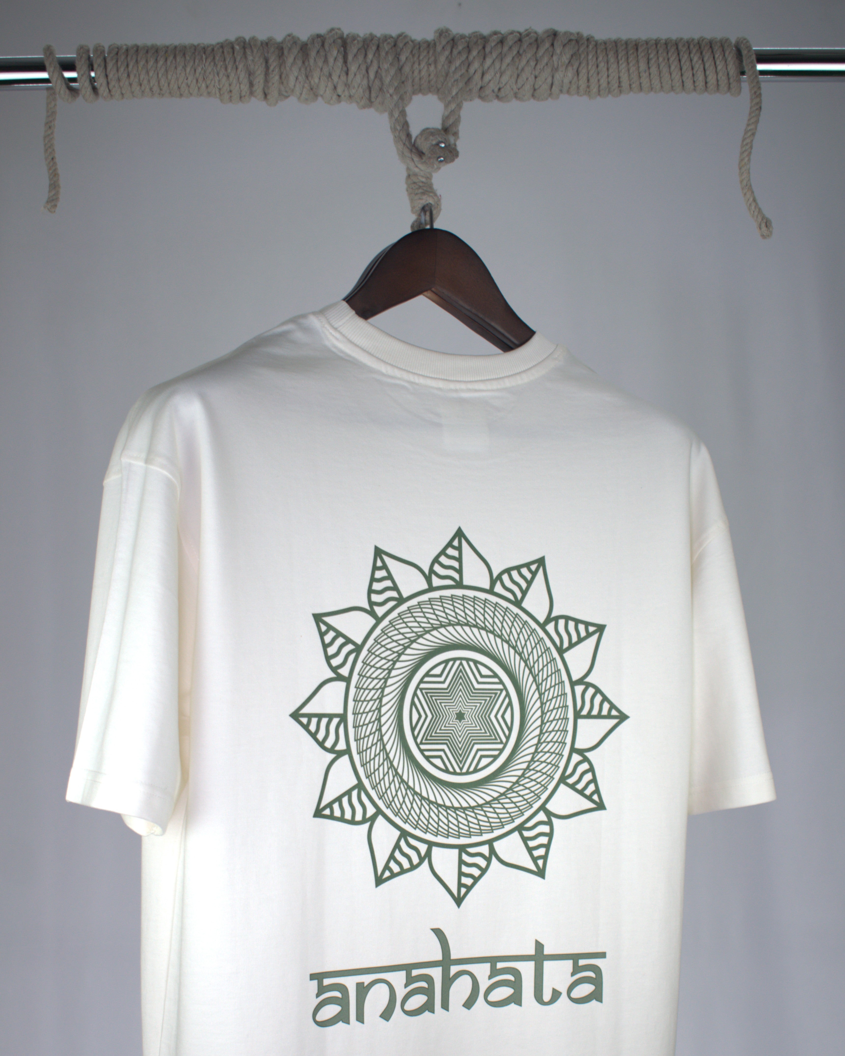 Mandala Series — Anahata Chakra Oversized T-Shirt