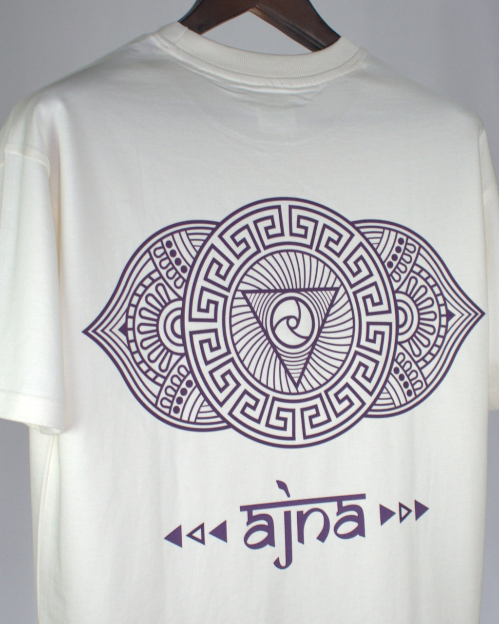 Mandala Series — Ajna Chakra Oversized T-Shirt