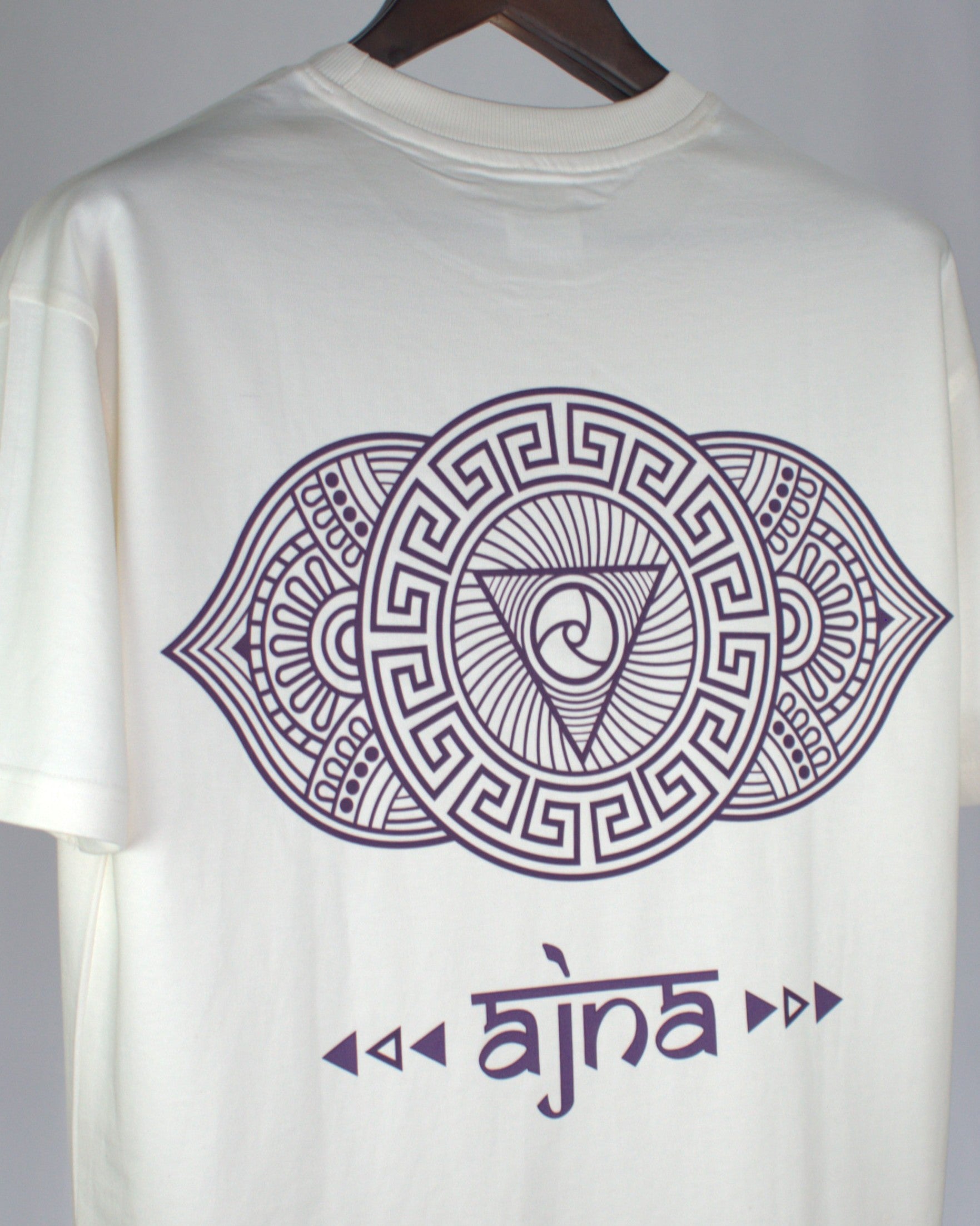 Mandala Series — Ajna Chakra Oversized T-Shirt