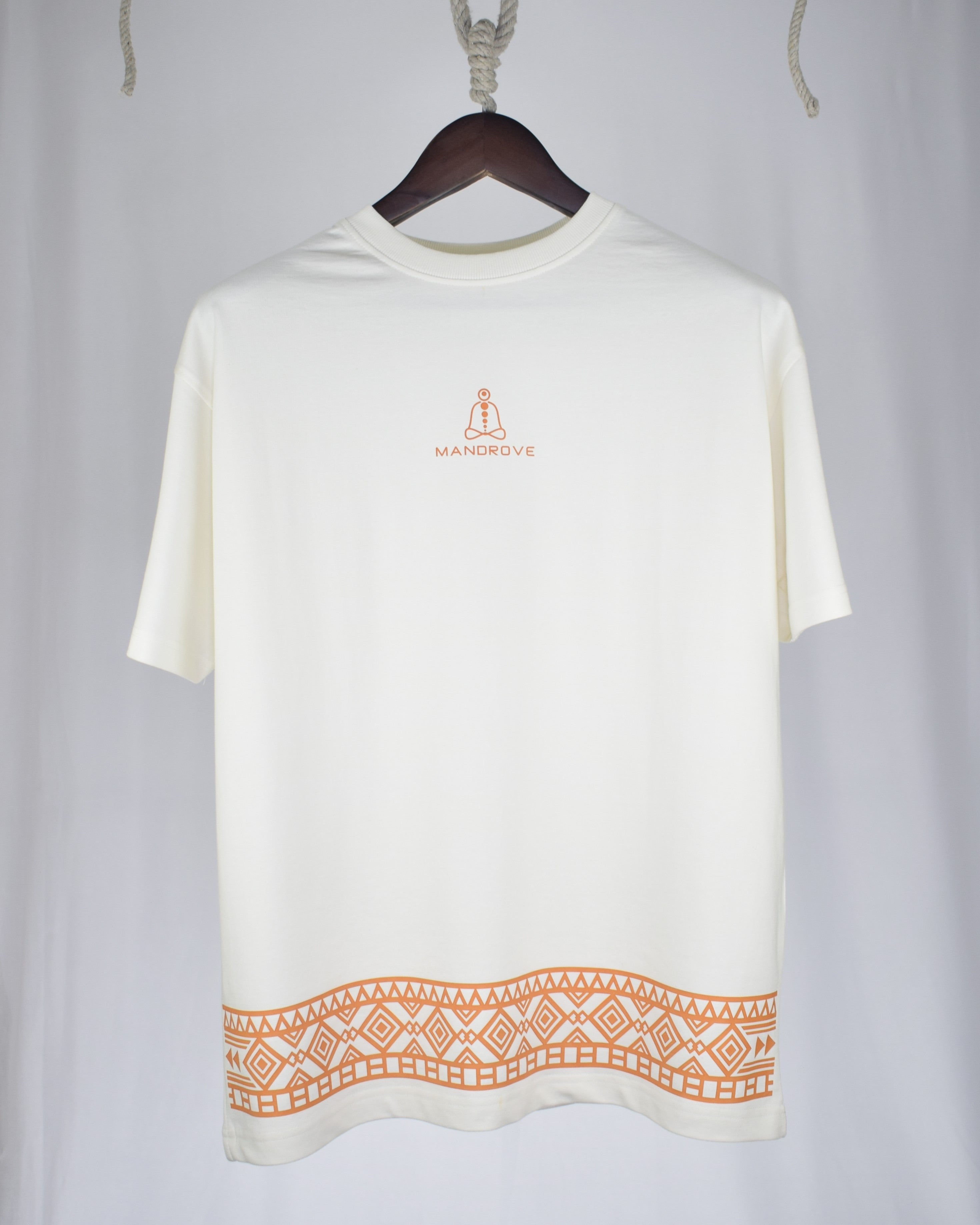 Mandala Series — Sacral Chakra Oversized T-Shirt
