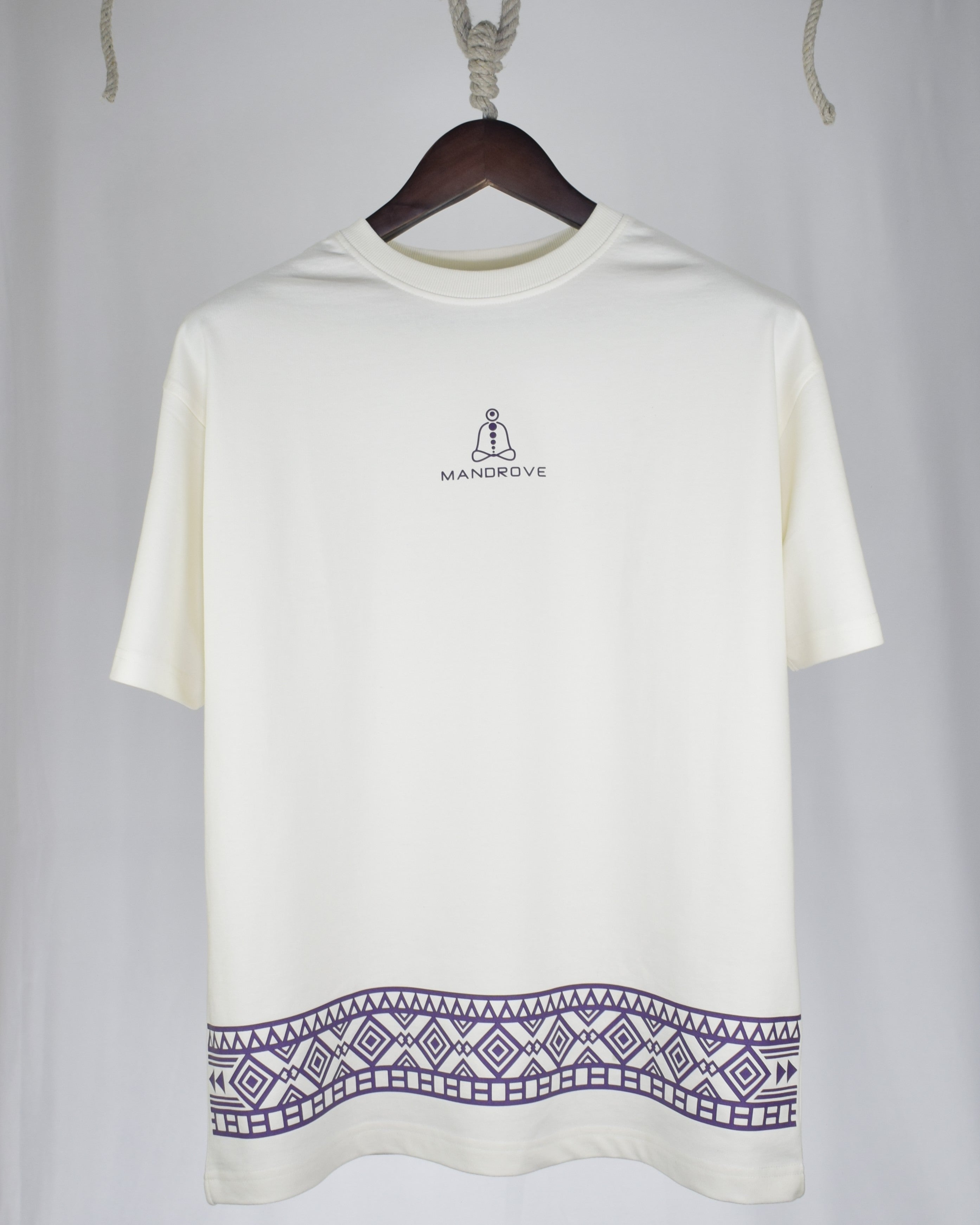 Mandala Series — Ajna Chakra Oversized T-Shirt