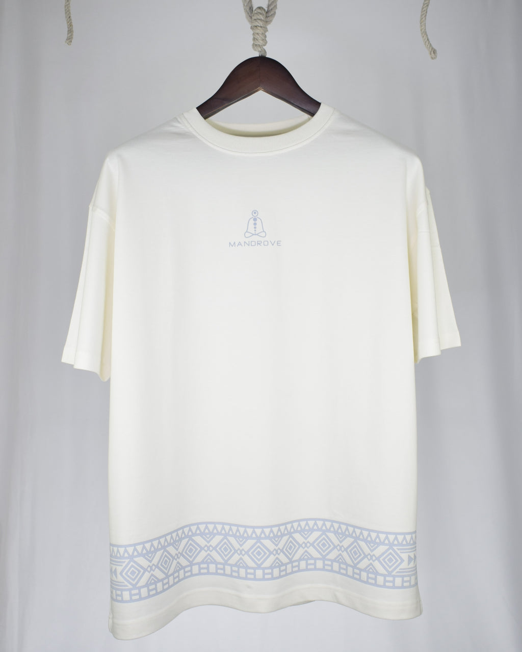 Mandala Series — Vishuddha Chakra Oversized T-Shirt