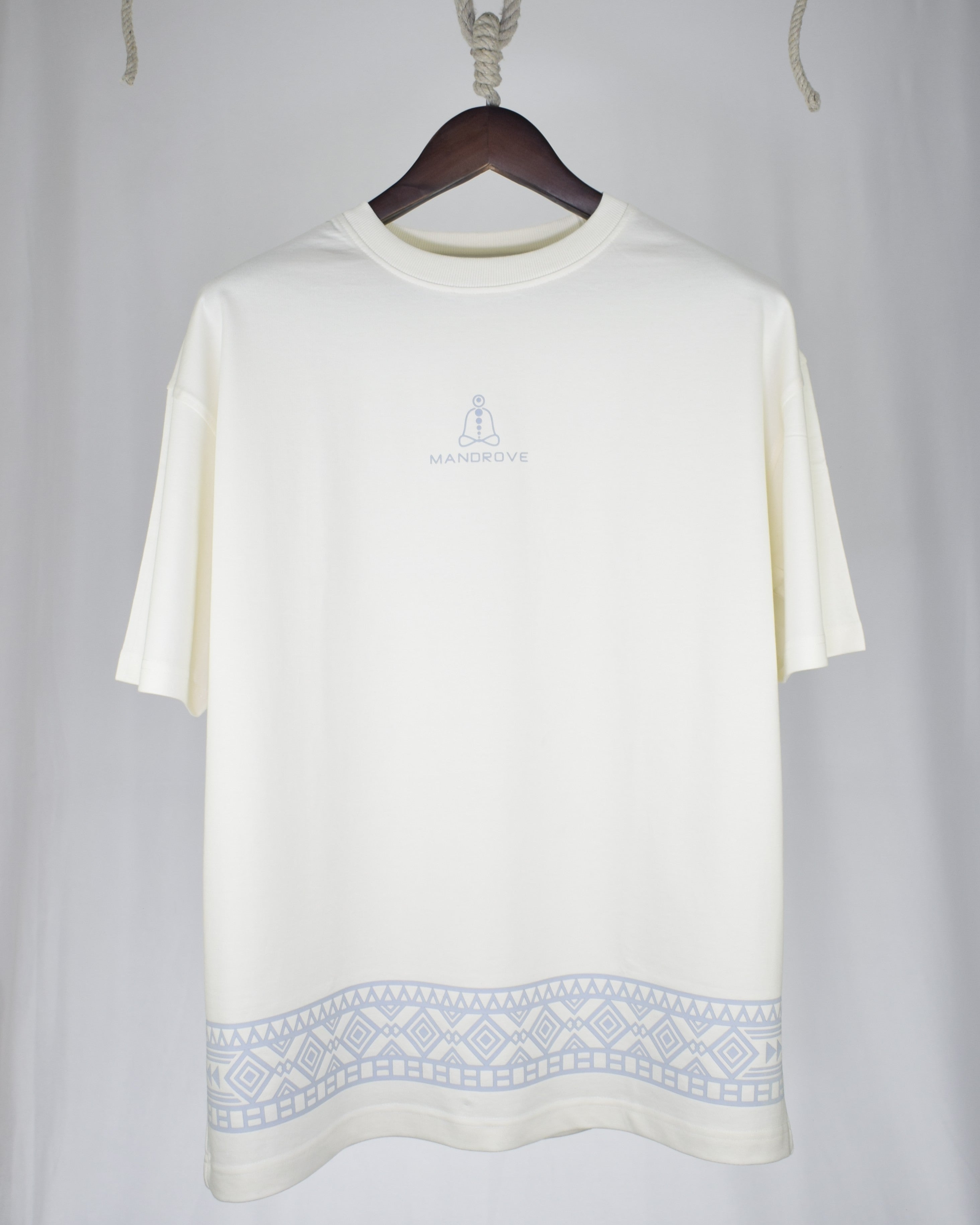 Mandala Series — Vishuddha Chakra Oversized T-Shirt