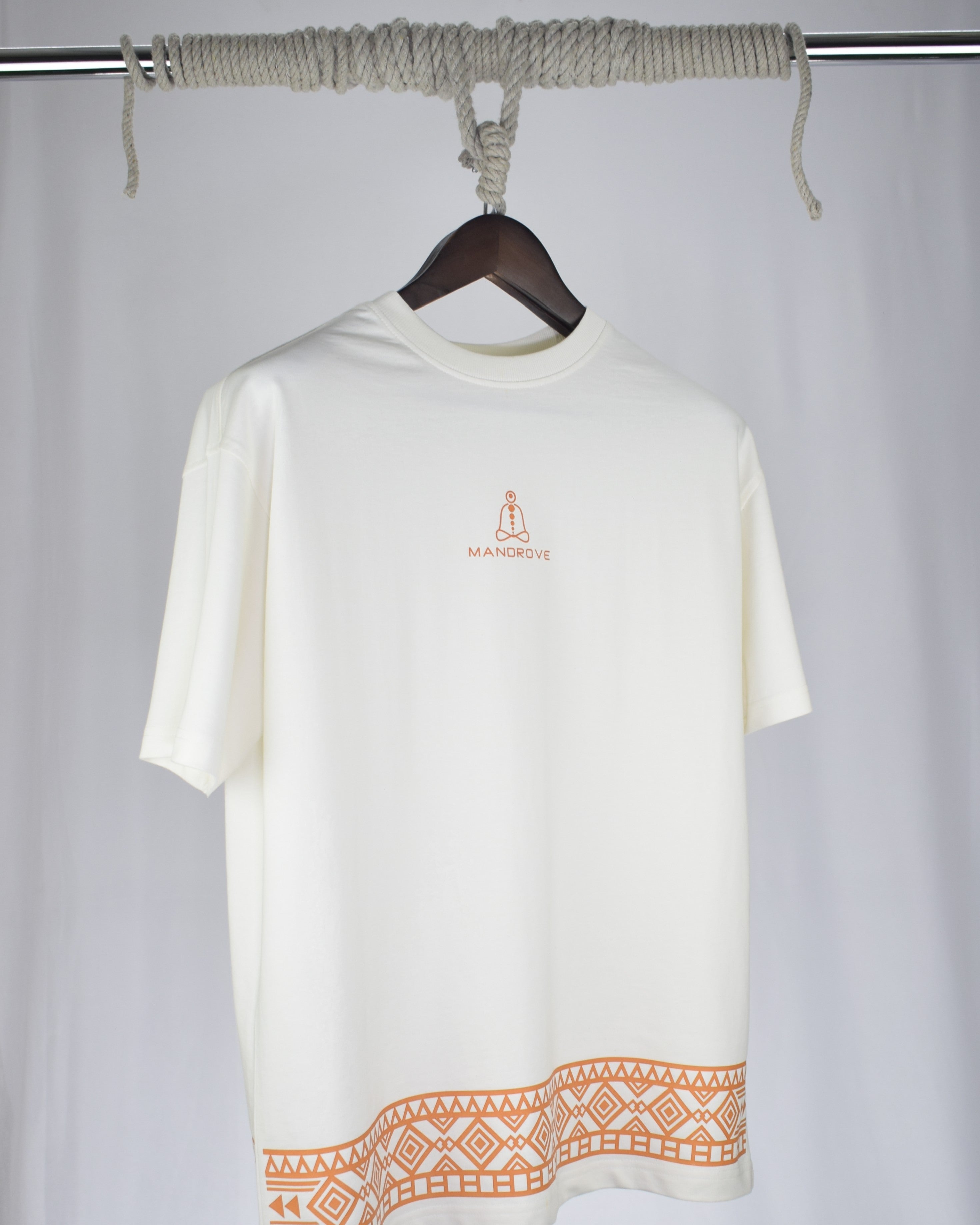 Mandala Series — Sacral Chakra Oversized T-Shirt
