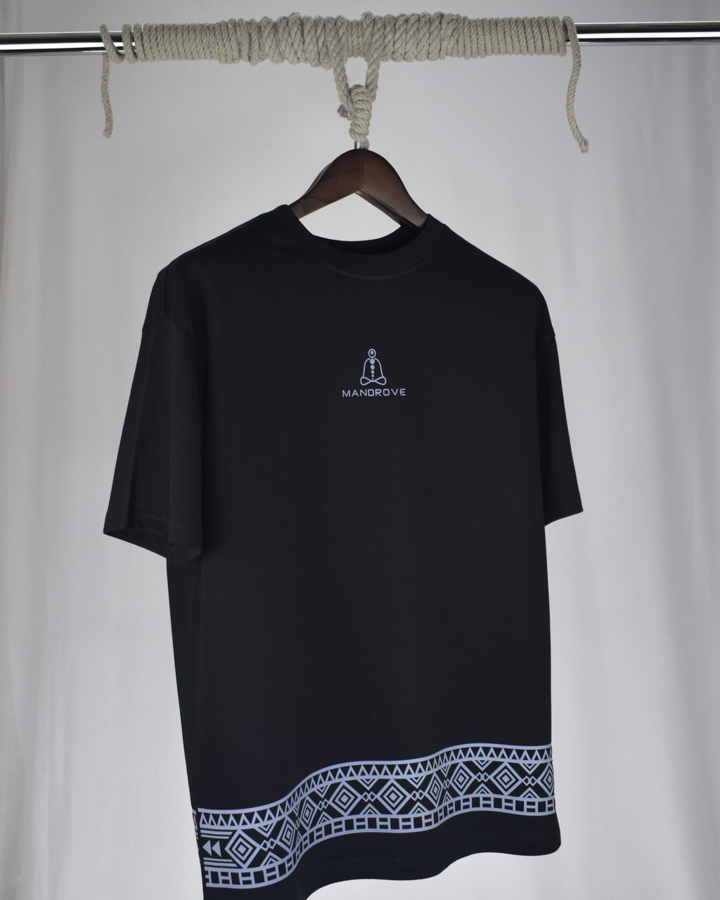 Mandala Series — Vishuddha Chakra Oversized T-Shirt