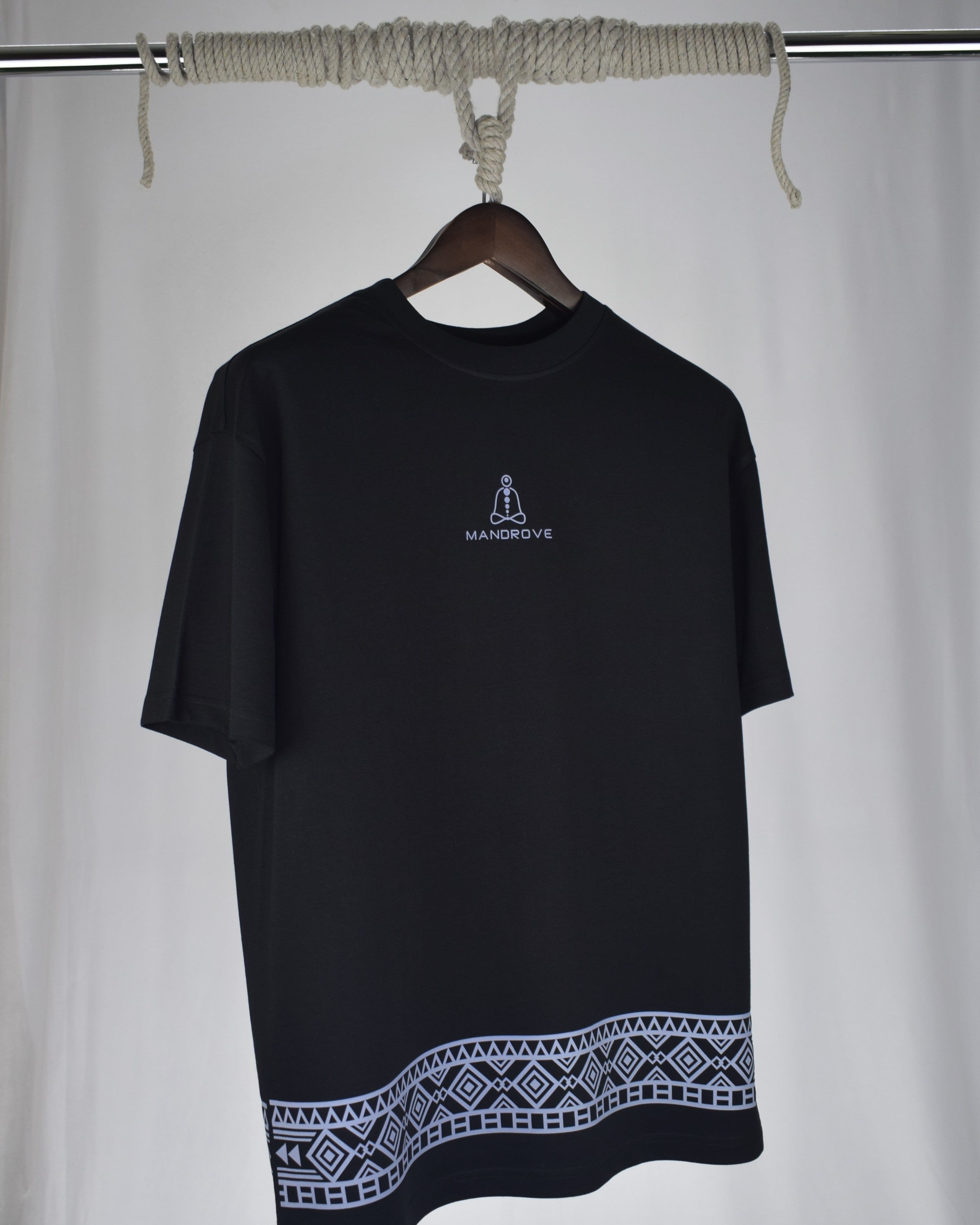 Mandala Series — Vishuddha Chakra Oversized T-Shirt