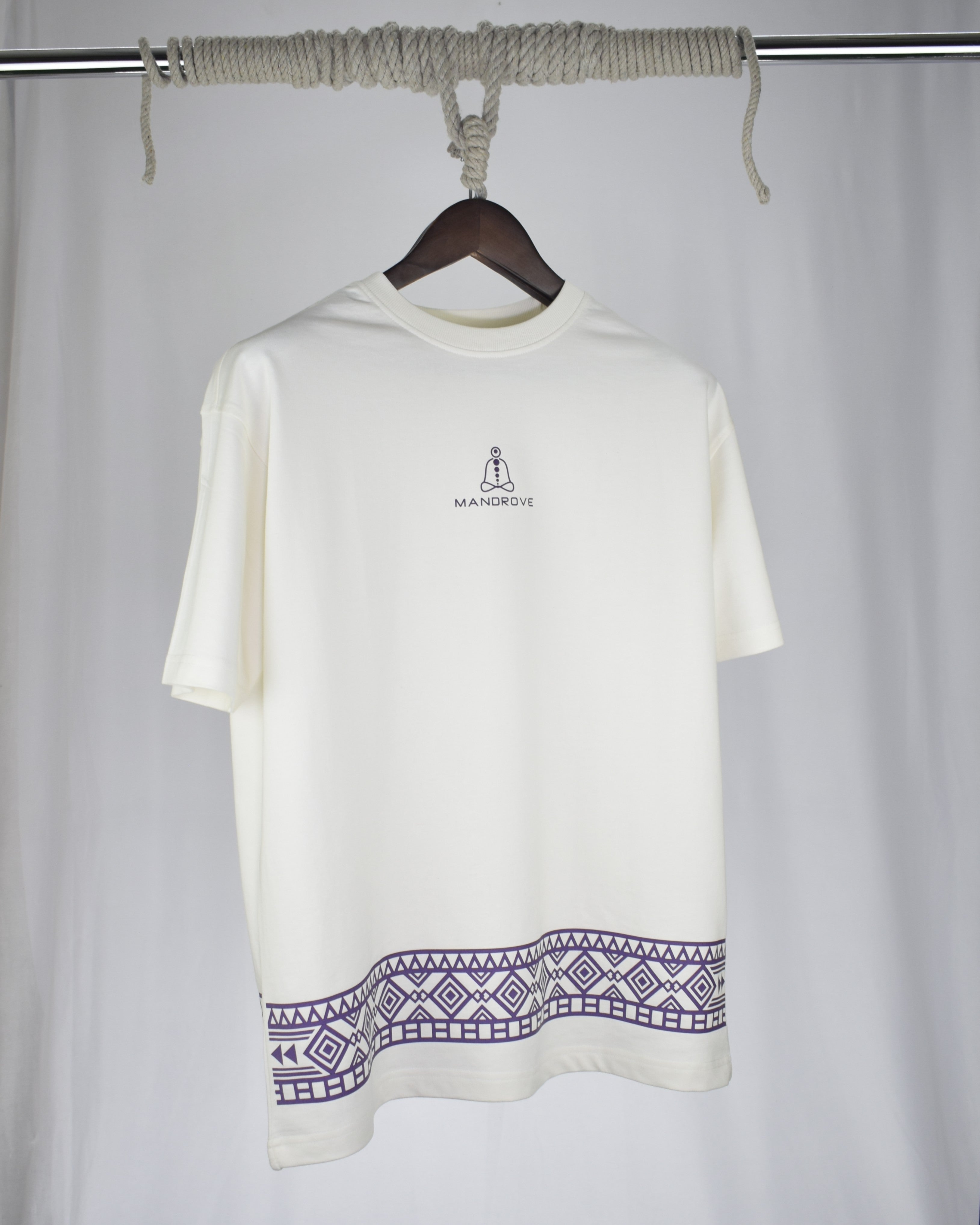 Mandala Series — Ajna Chakra Oversized T-Shirt