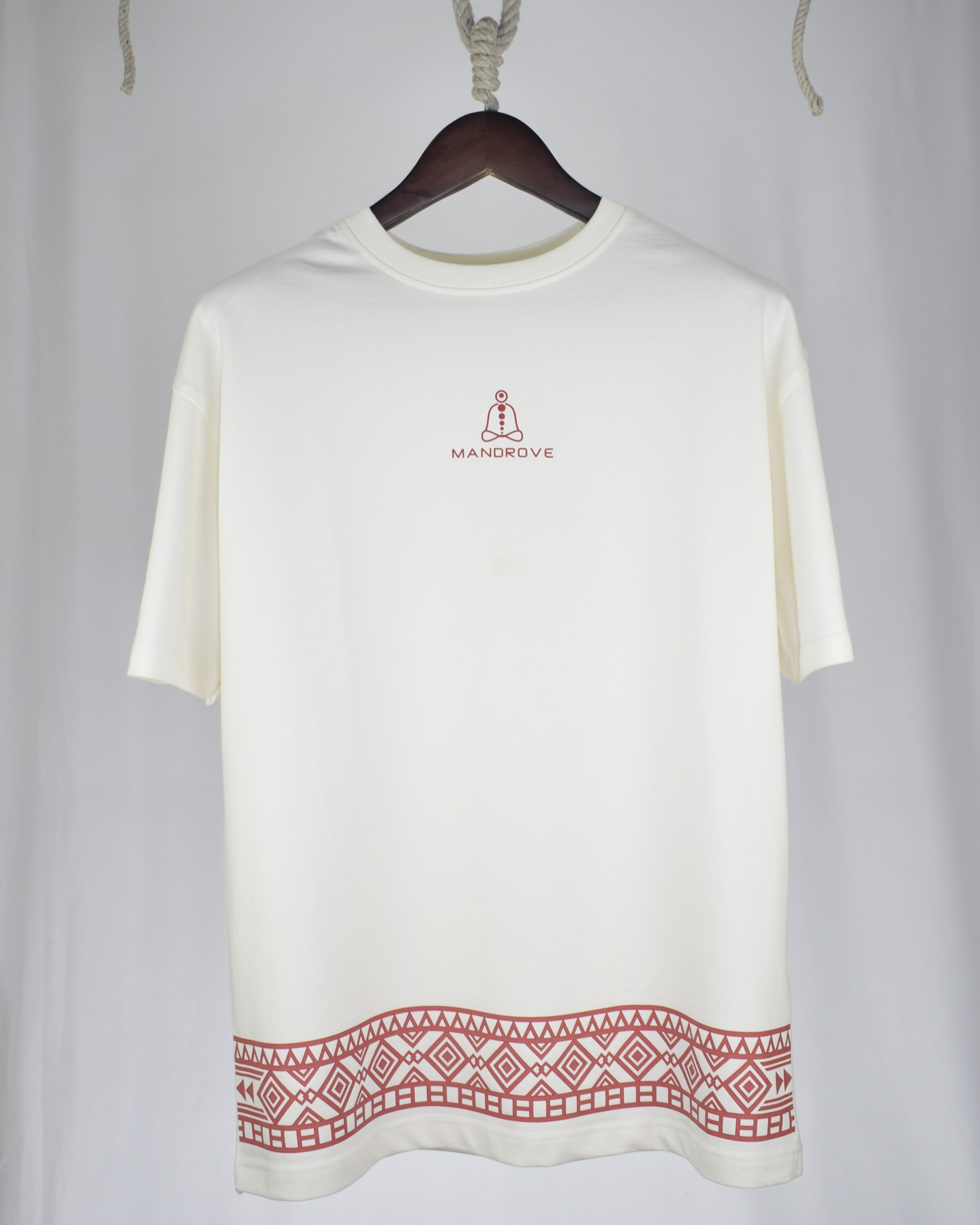 Mandala Series — Root Chakra Oversized T-Shirt