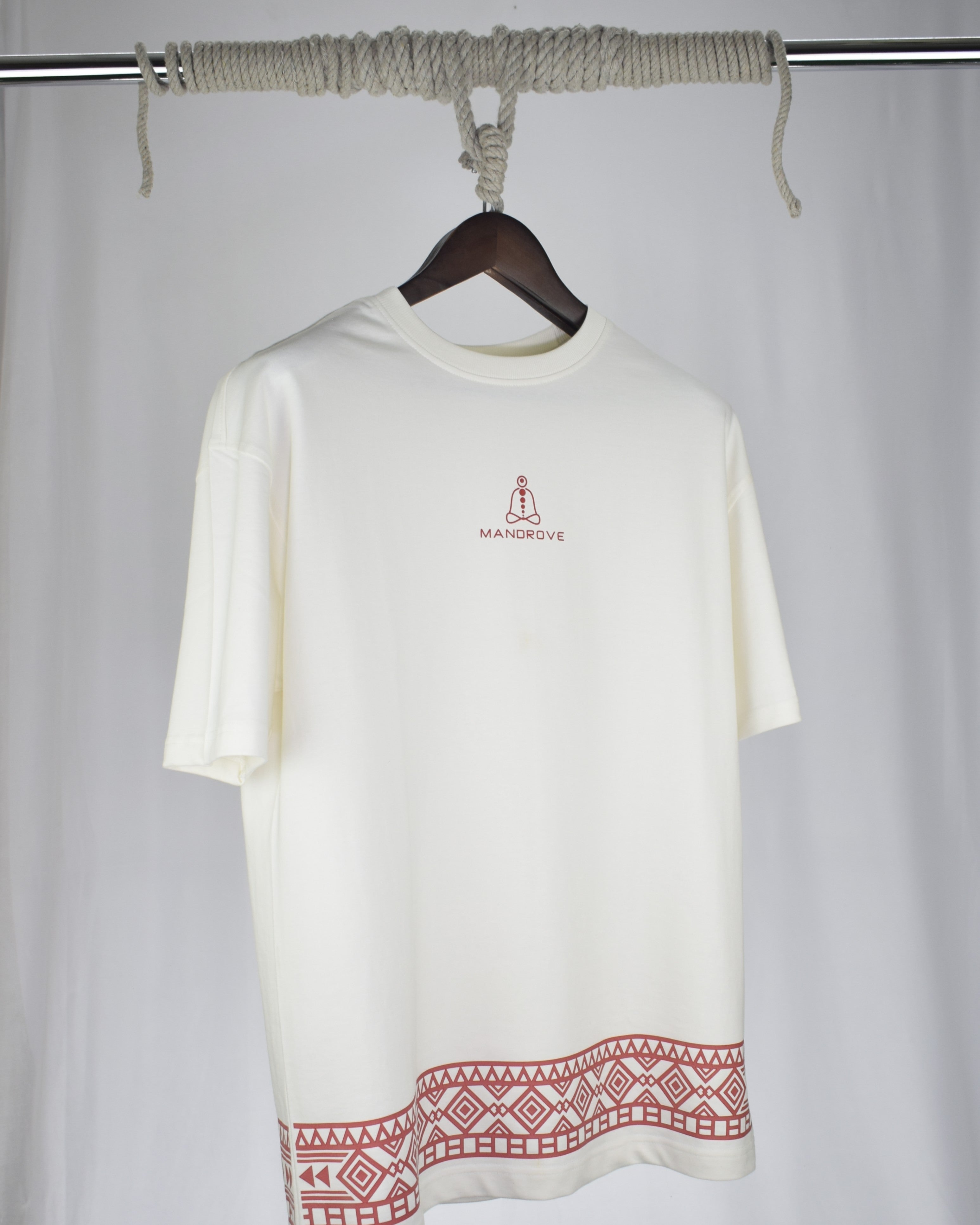 Mandala Series — Root Chakra Oversized T-Shirt