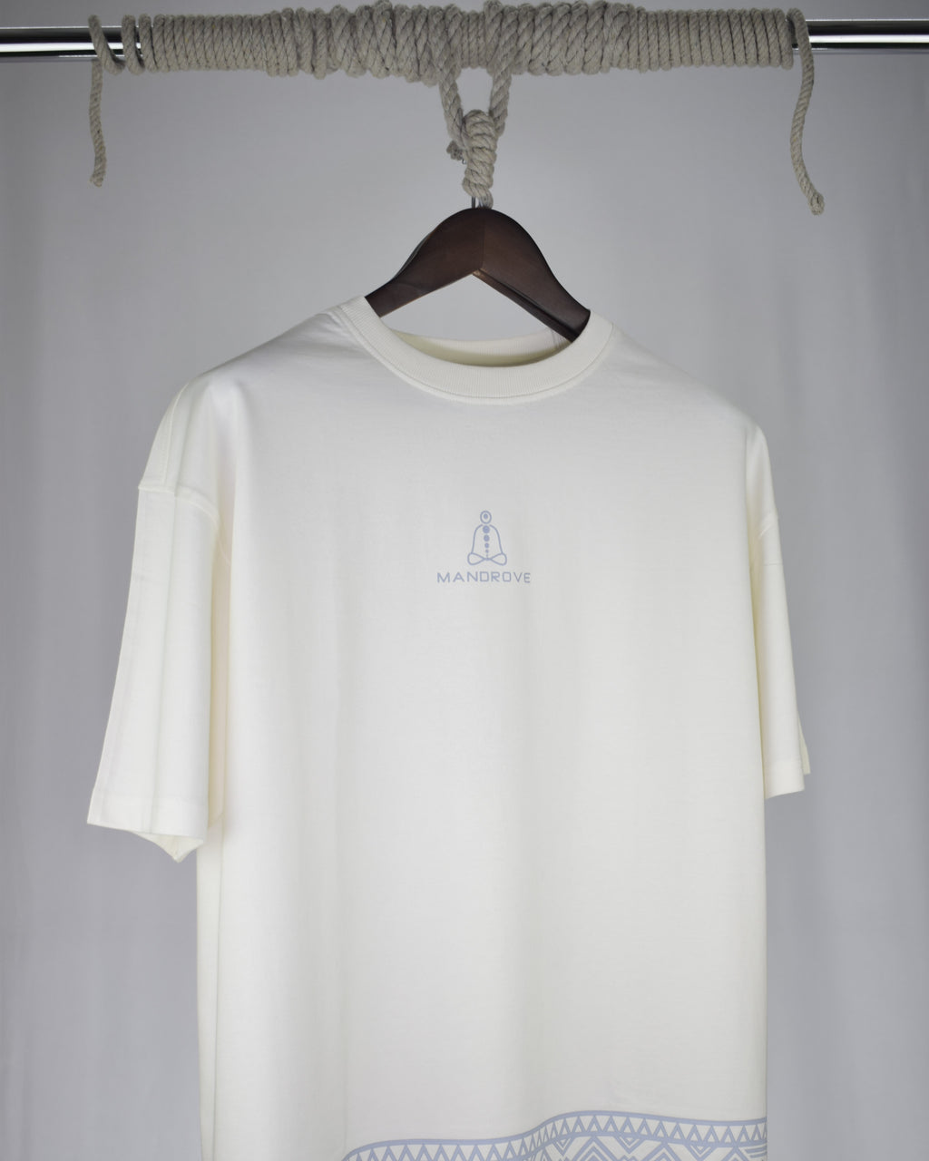 Mandala Series — Vishuddha Chakra Oversized T-Shirt