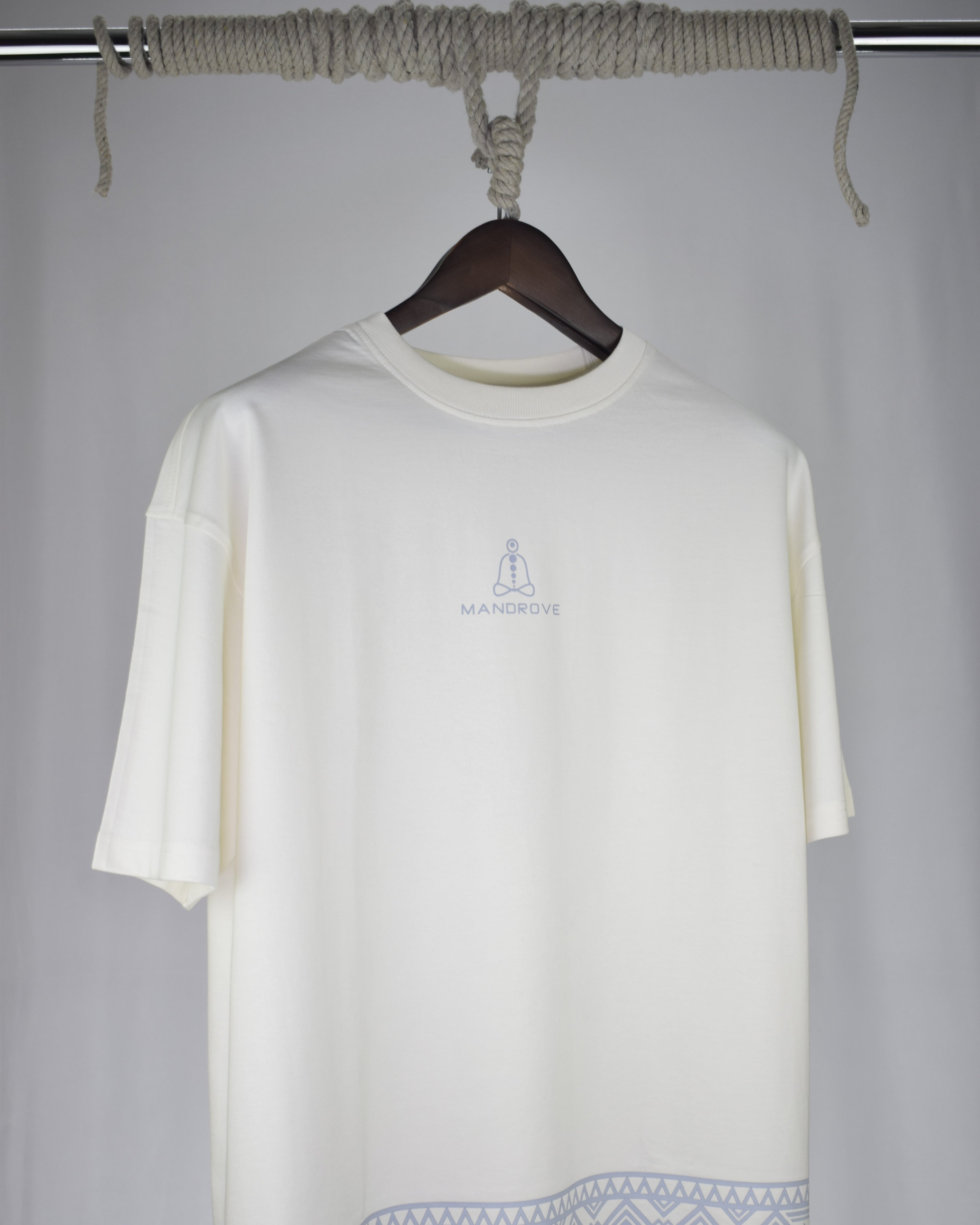 Mandala Series — Vishuddha Chakra Oversized T-Shirt