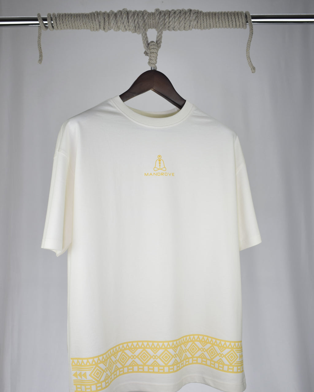 Mandala Series — Solar Plexus Oversized T-Shirt