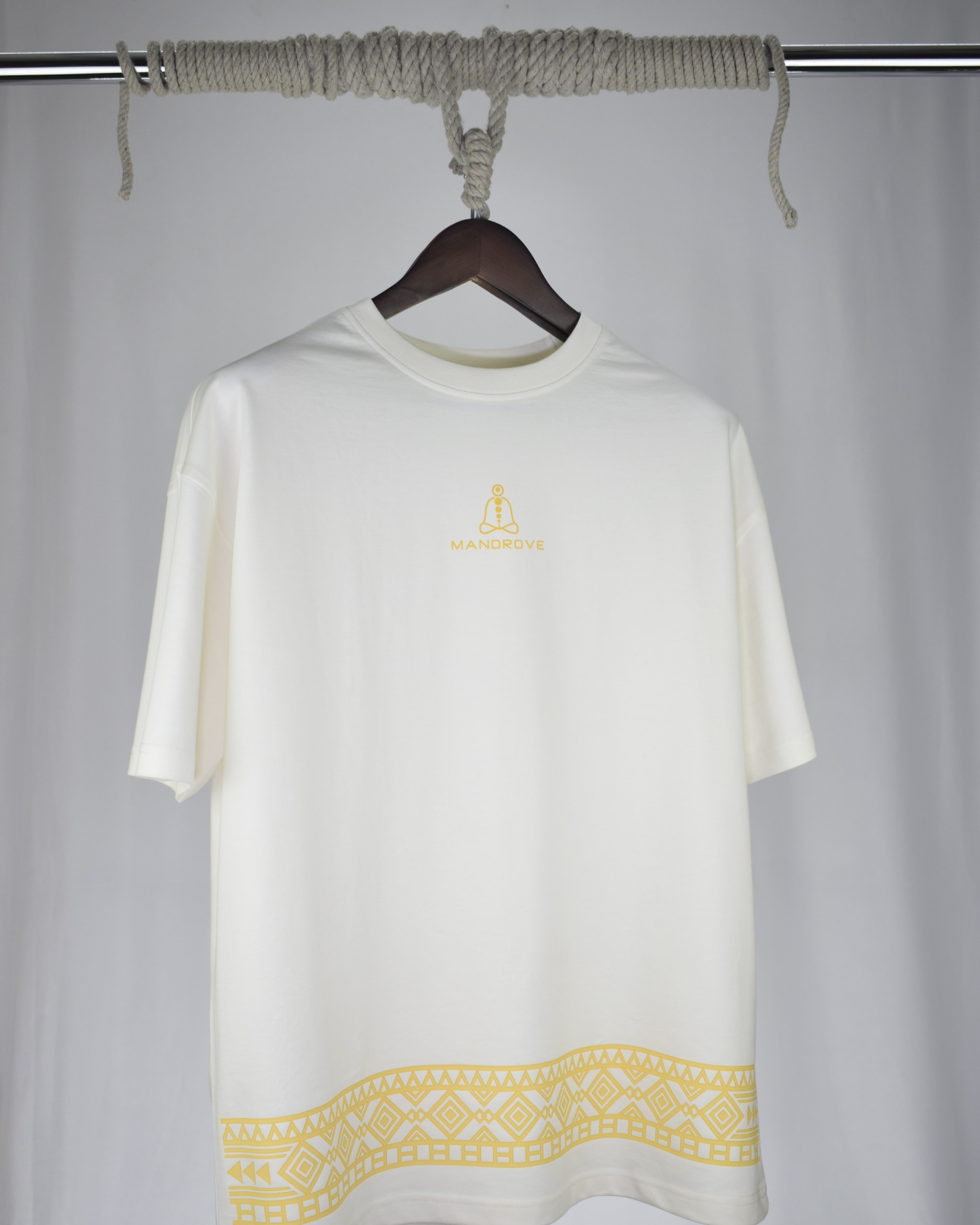 Mandala Series — Solar Plexus Oversized T-Shirt